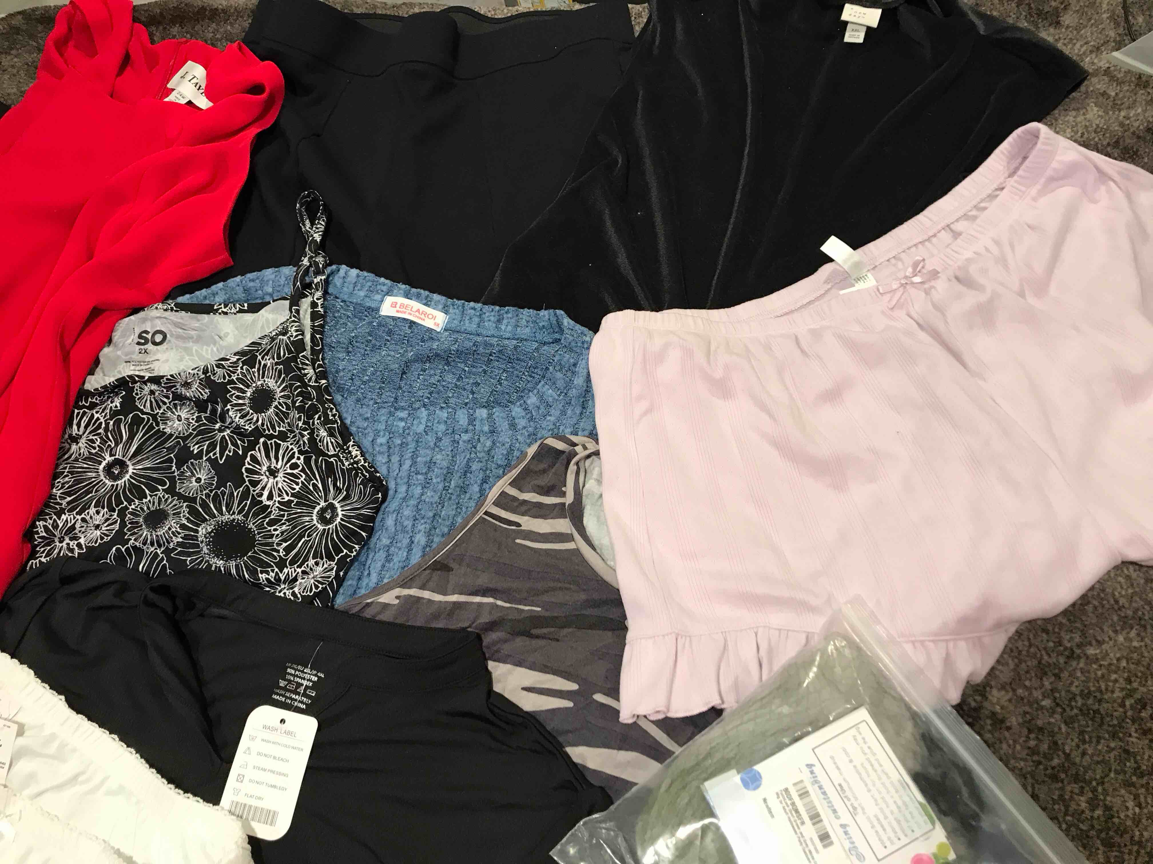 Assorted Clothes With/Without Tags Size XXL