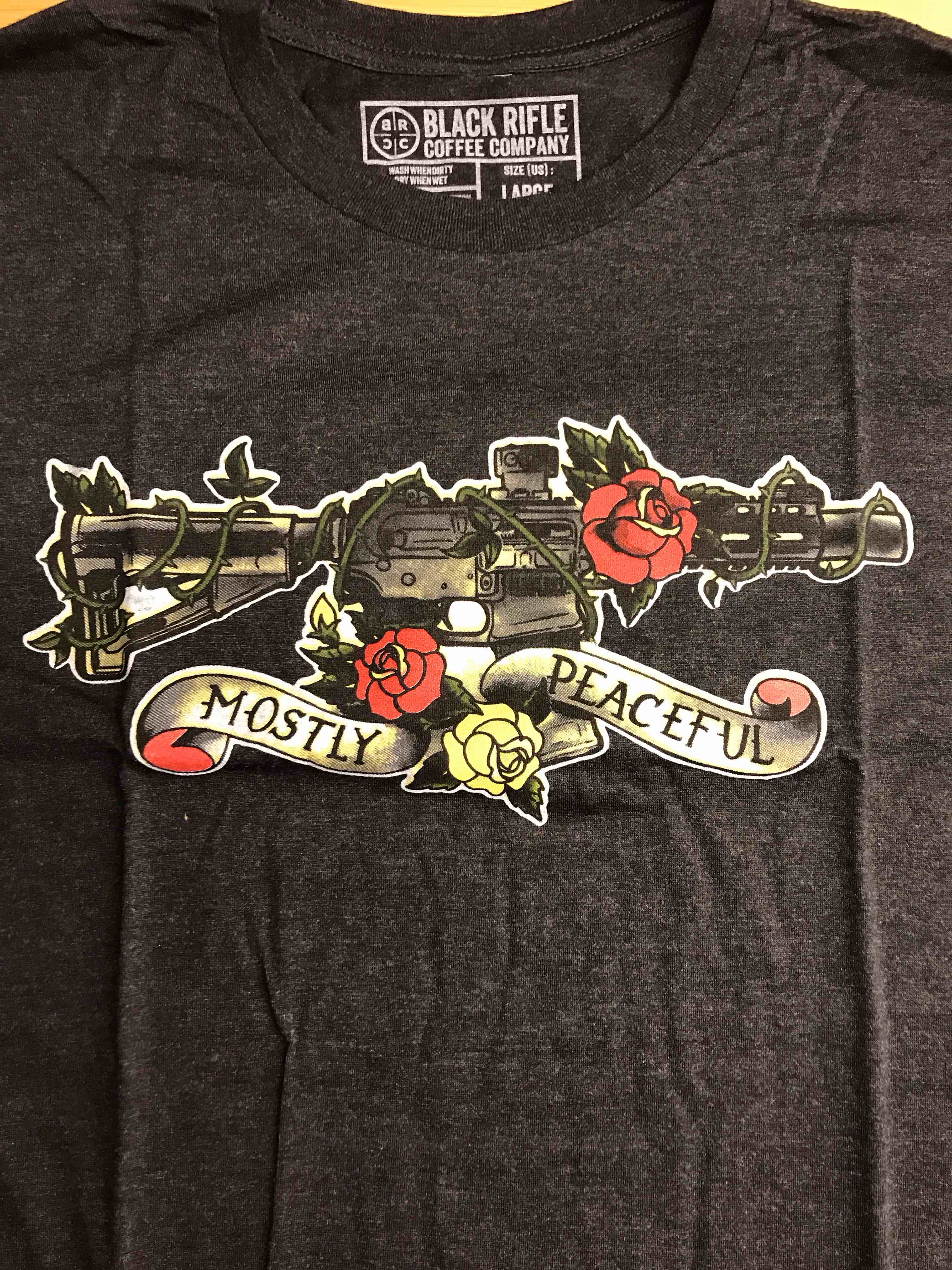 black rifle coffee company large t-shirt
