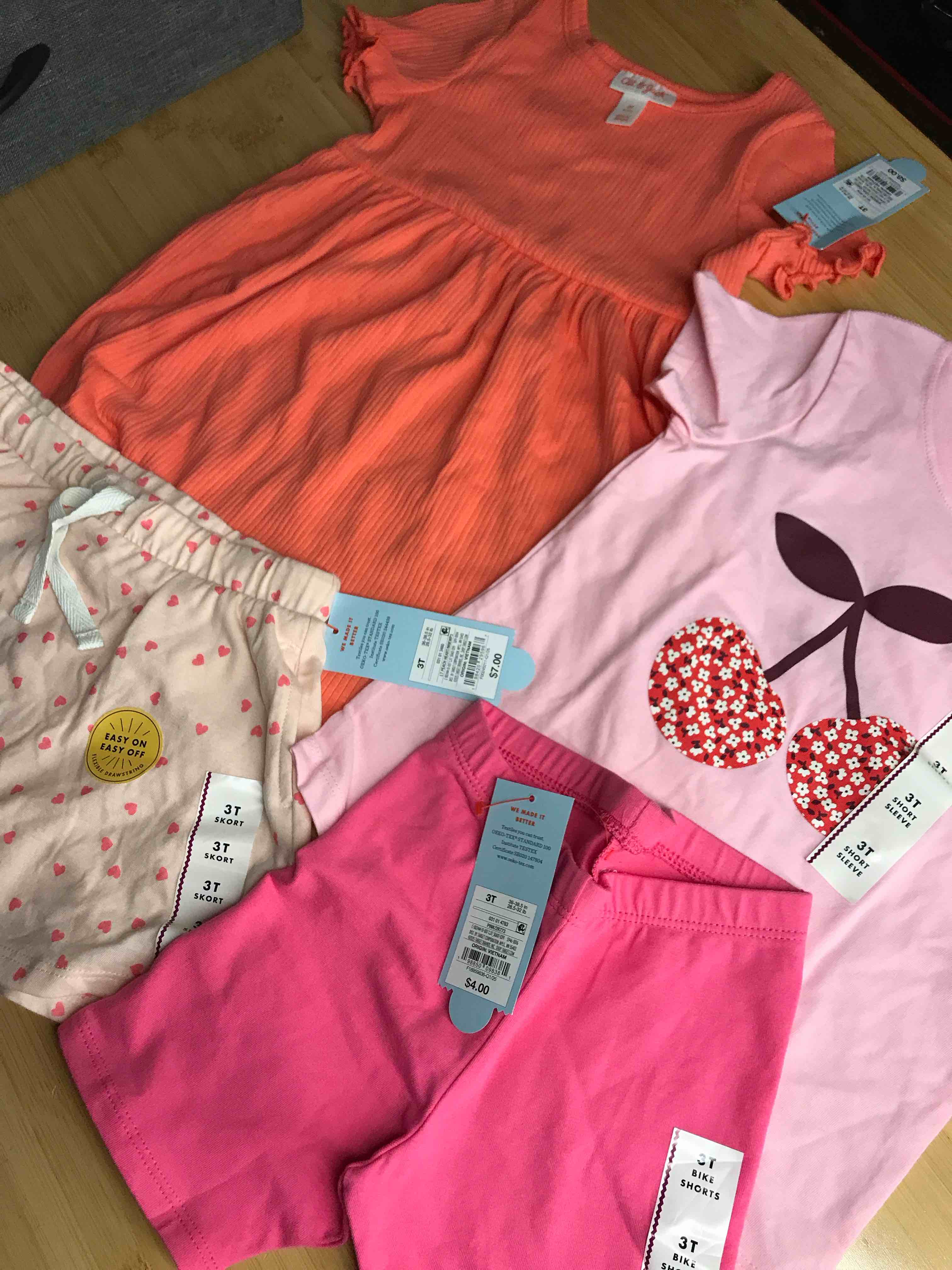 assorted kids clothes 3t
