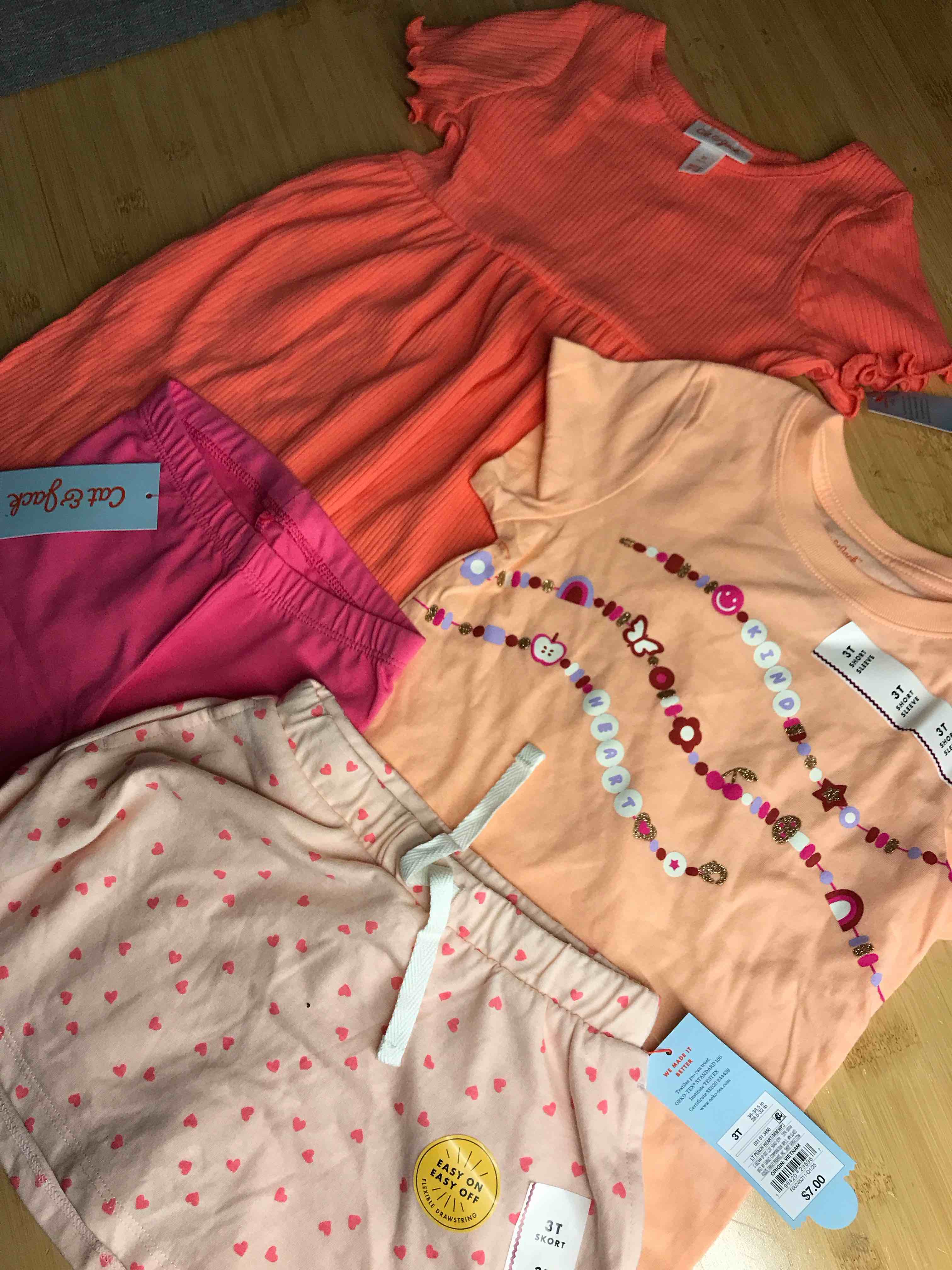 assorted kids clothes 3t