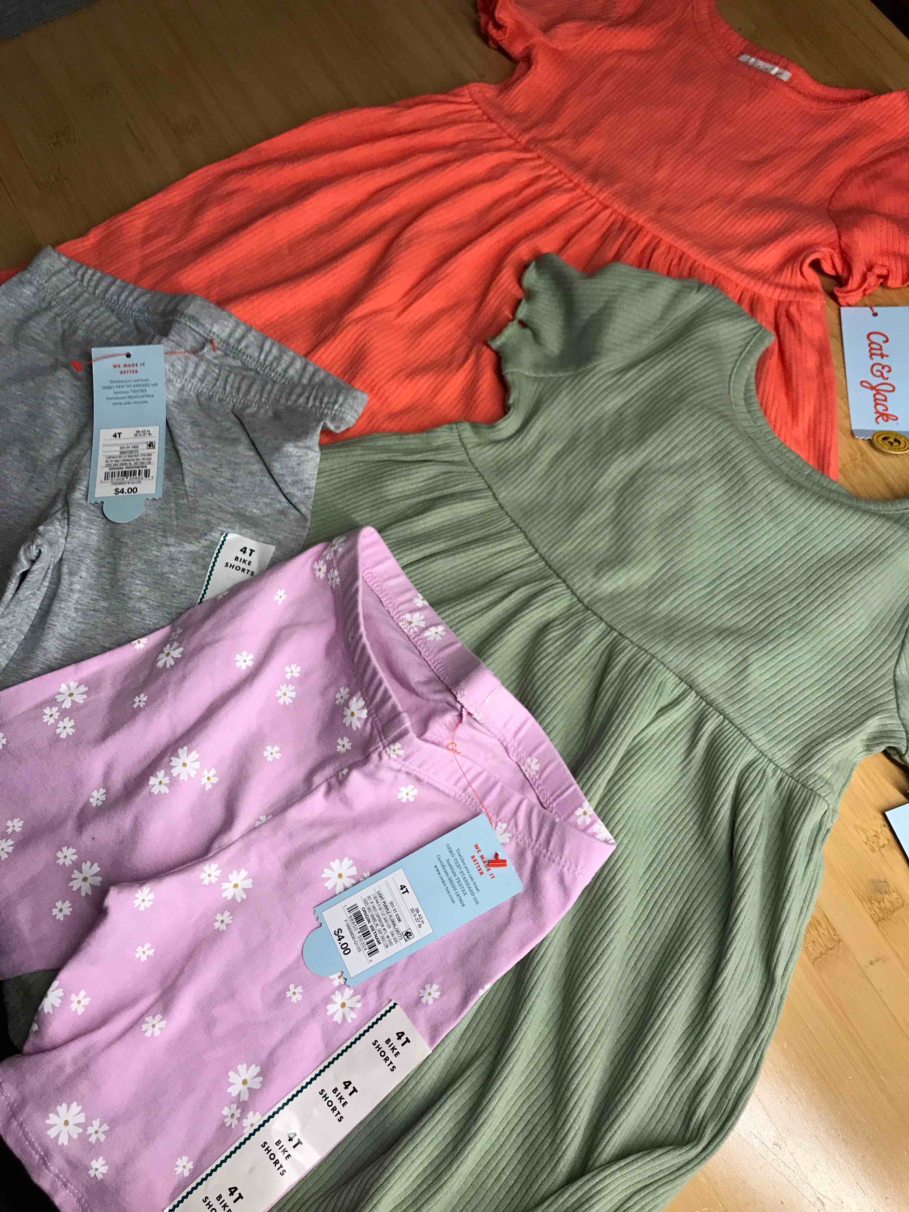 assorted kids clothes 4t
