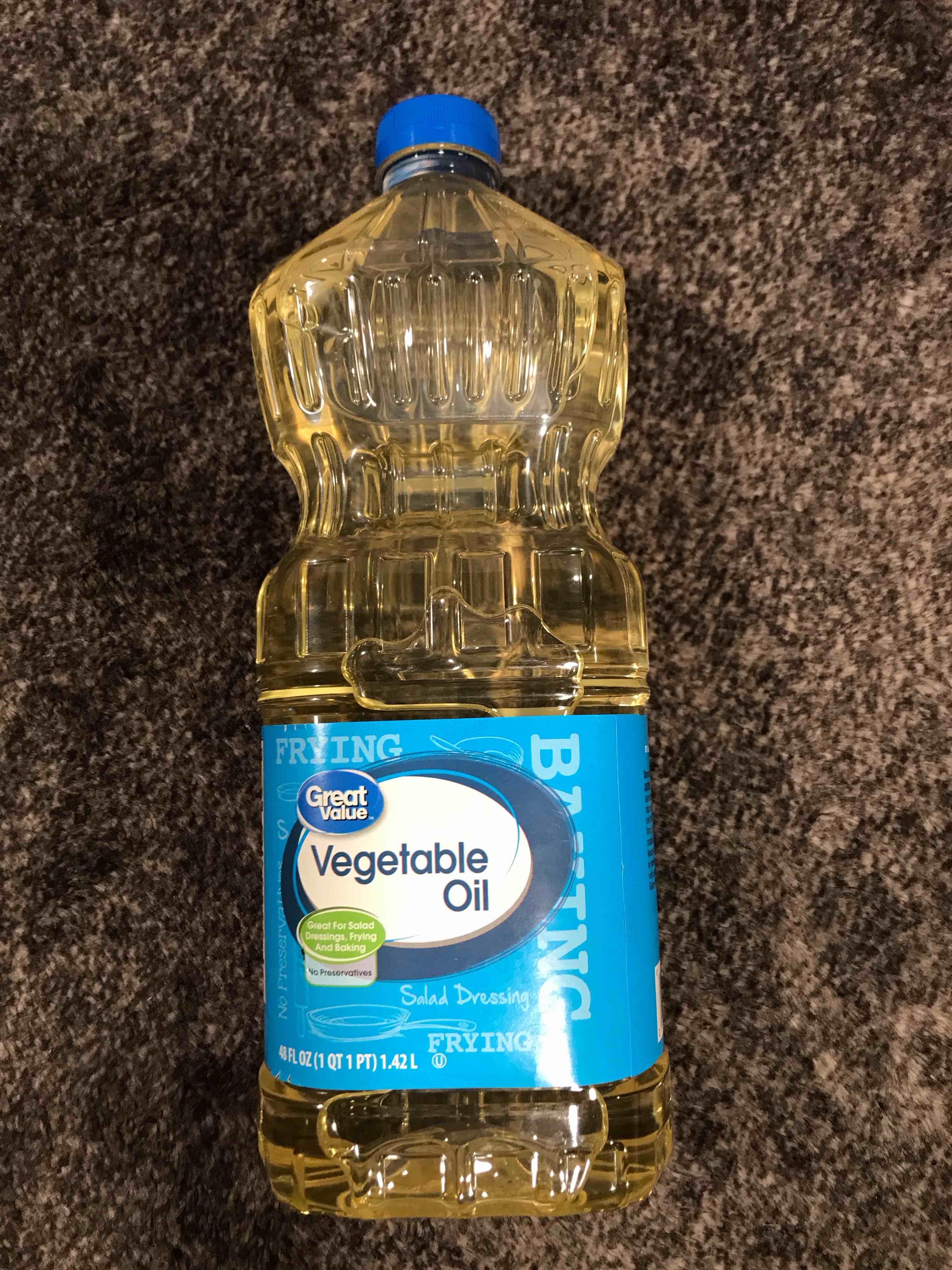 Condition photo showing New/Like New for VEGETABLE OIL