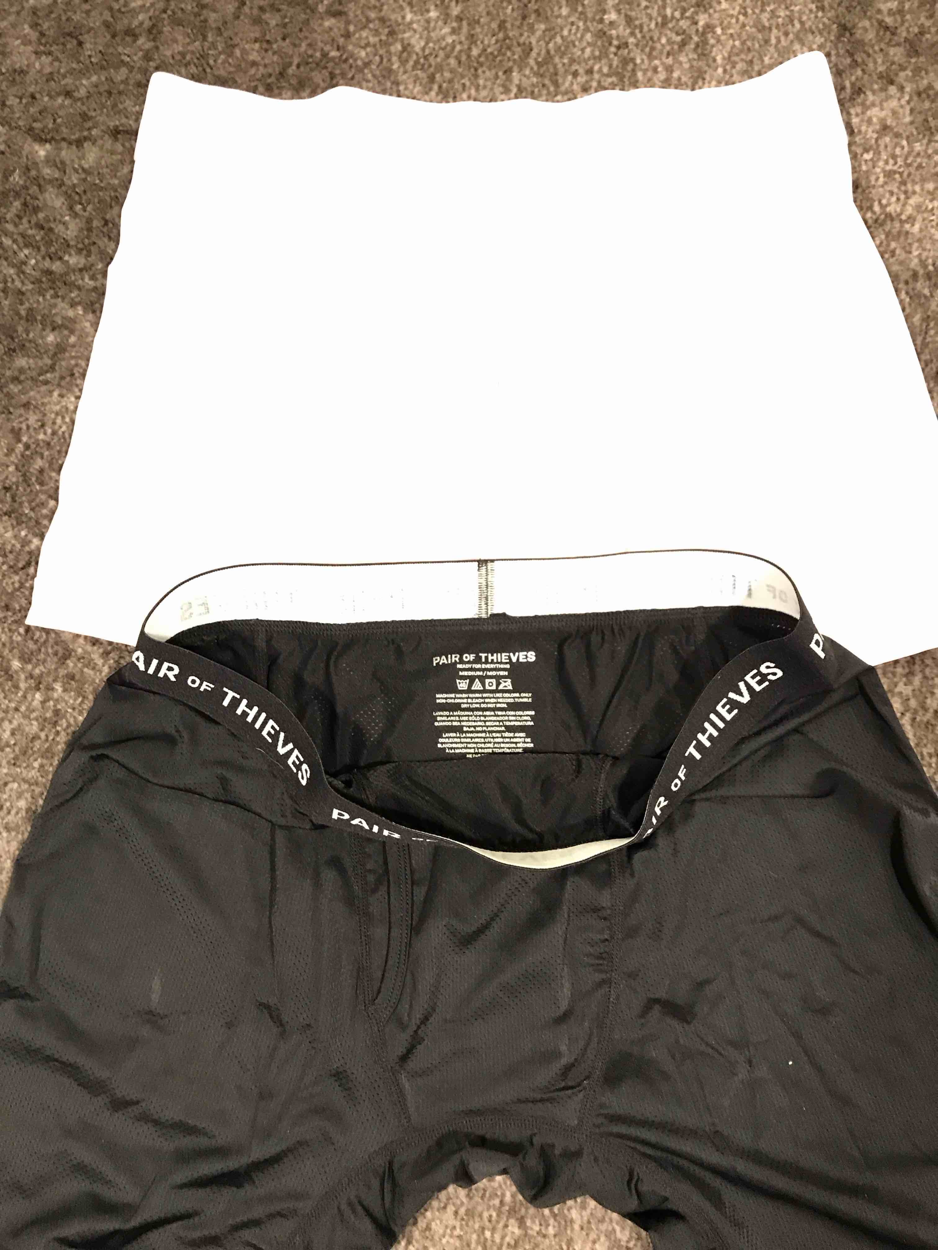 Condition photo showing New/Like New for Pair of Thieves 2Pack Men's Quick Dry Cotton Blend Boxer Briefs