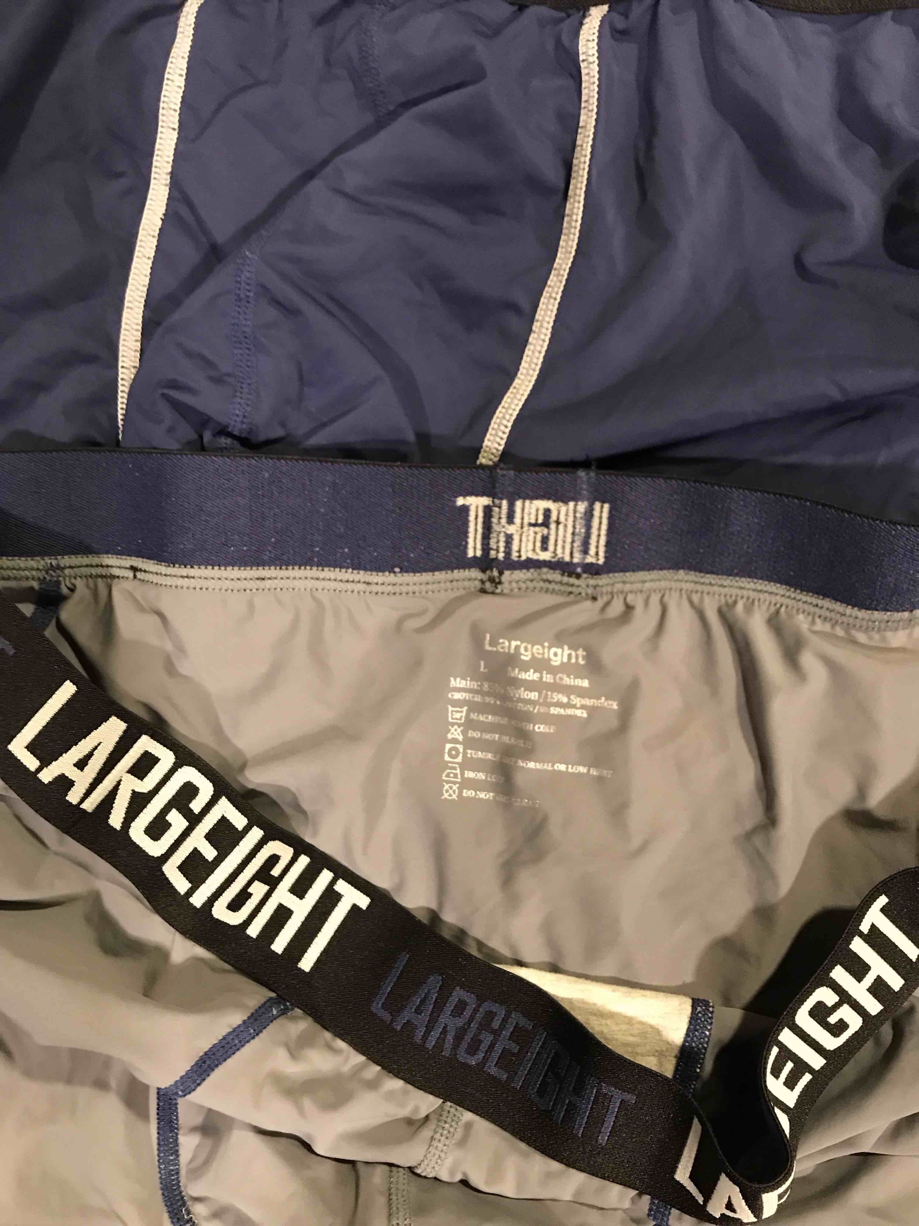 Condition photo showing New/Like New for Men’s Assorted Underwear Size Large 8 ct