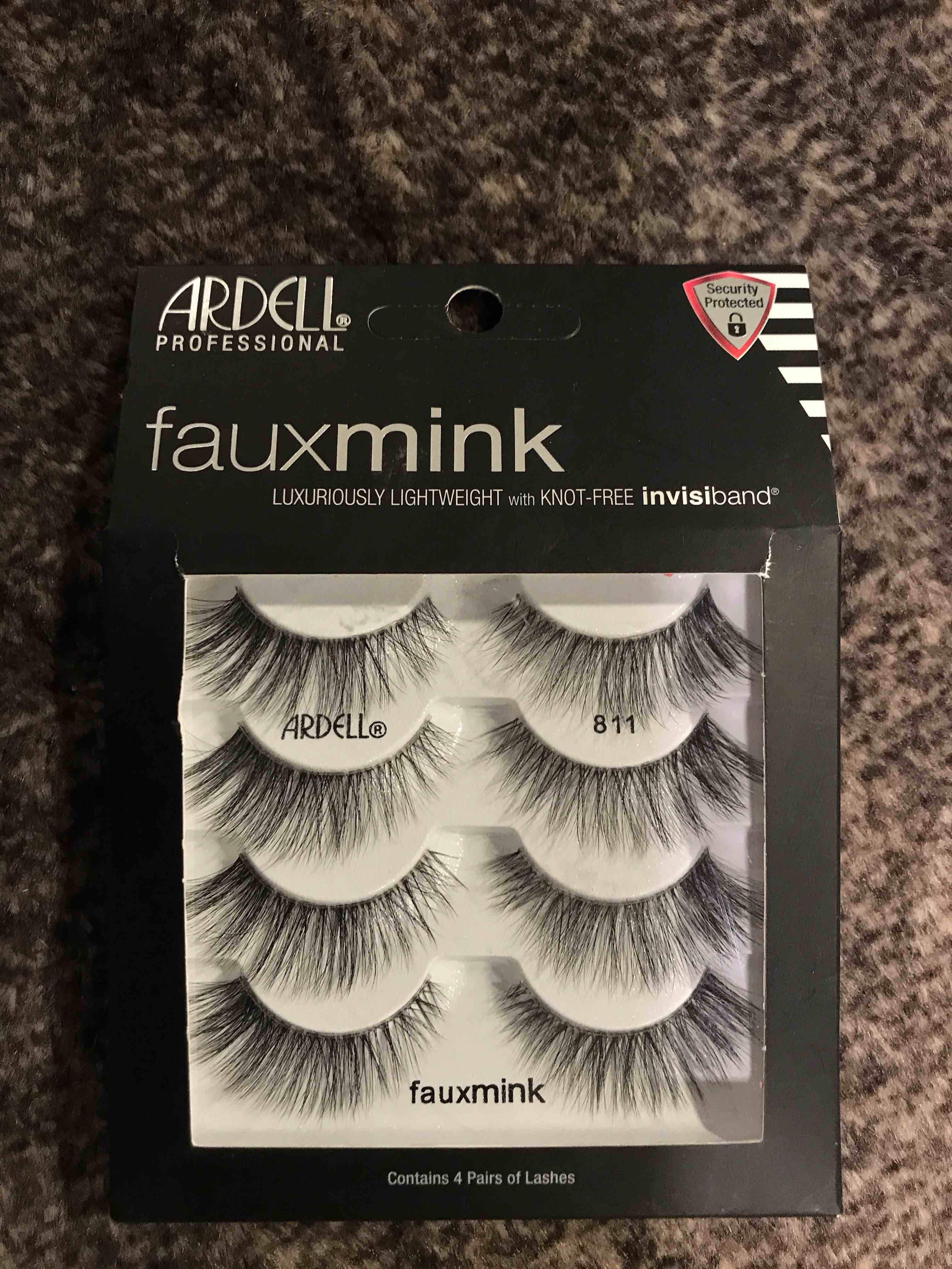 Condition photo showing New/Like New for Ardell Faux Mink False Eyelashes  811  4 Pairs