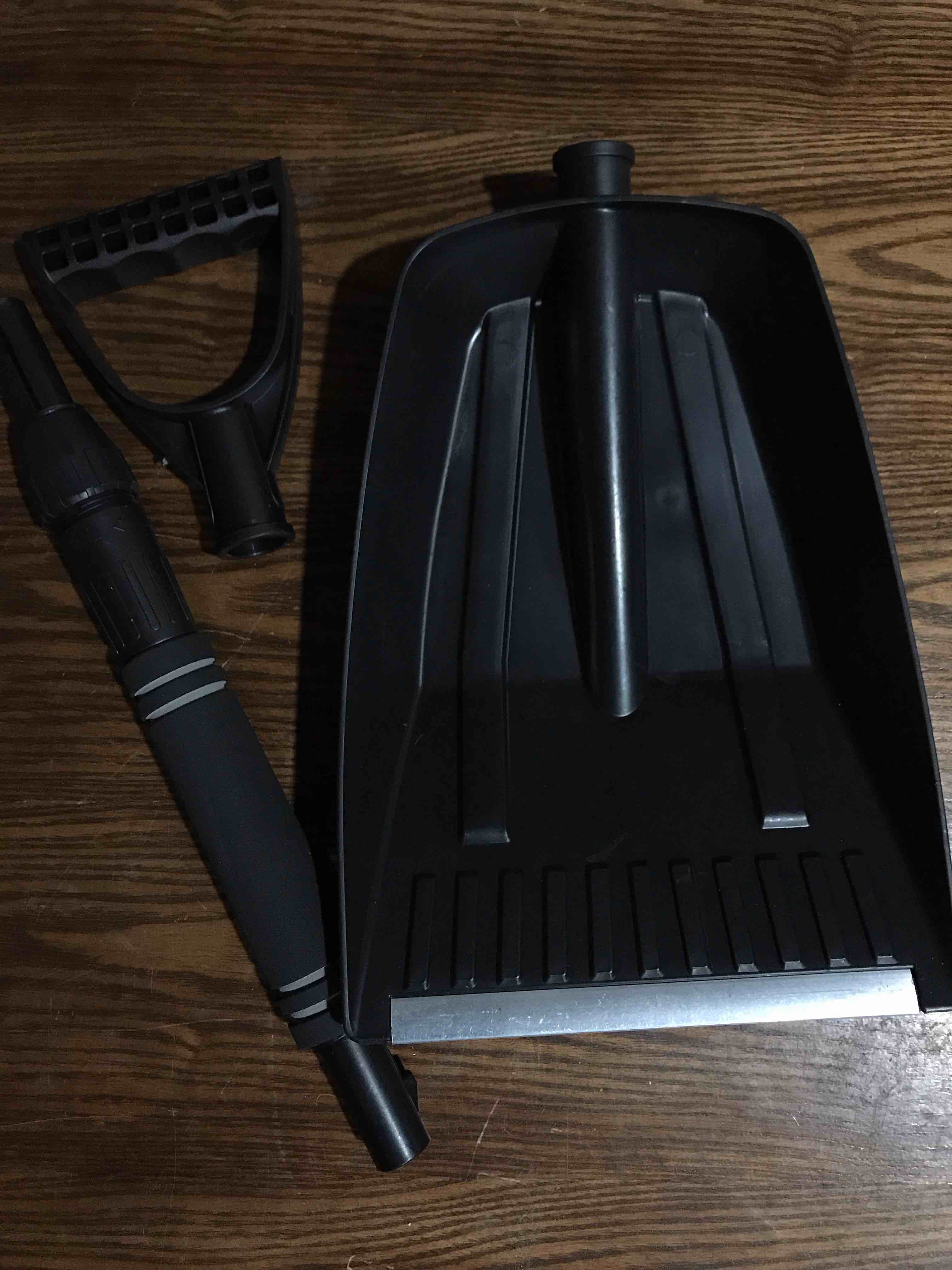 Condition photo showing New/Like New for Car Snow Shovel, Telescoping Snow Shovel with Sponge Grip, Snow Shovels for Driveway, Snow Shovels for Car Truck SUV, Compact Storage for Vehicle or Hiking, Use in Snow, Dirt, Ice, or Gravel (1PCS)