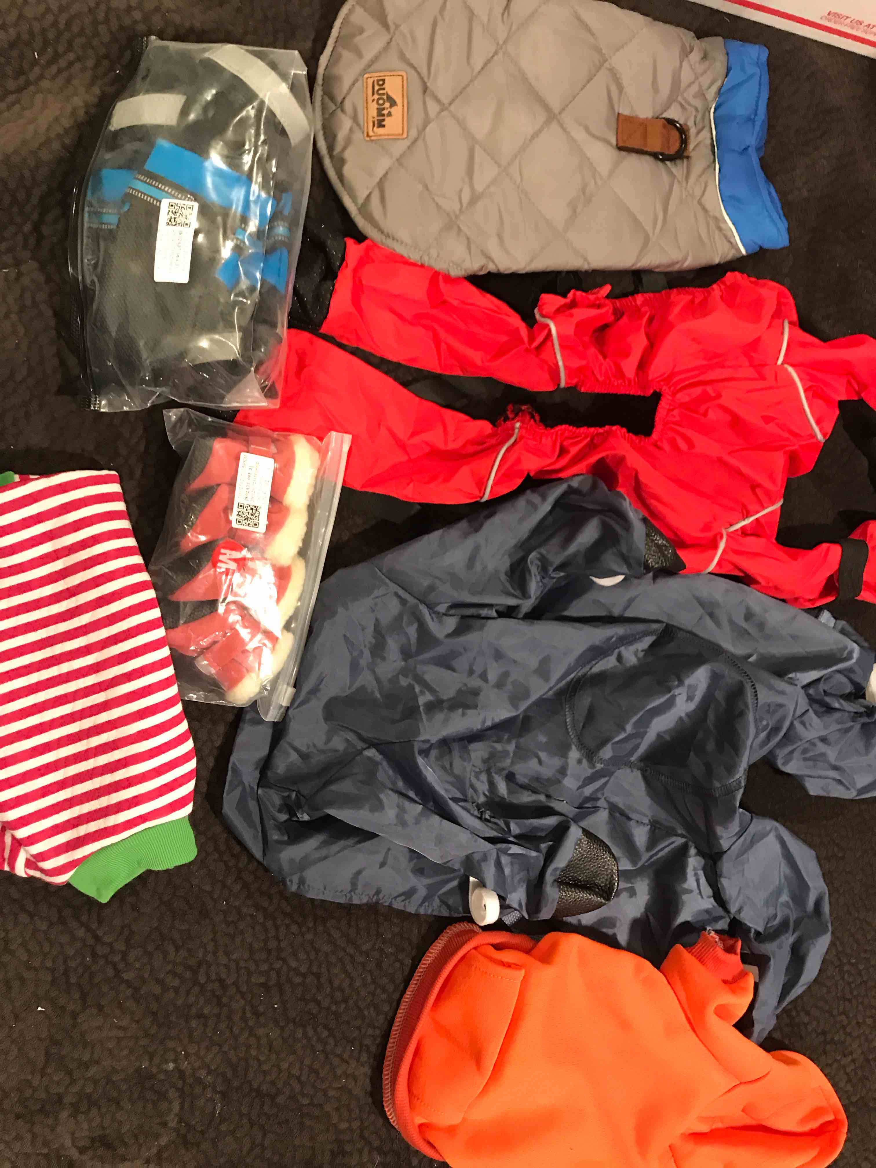 Condition photo showing New/Like New for Small And Medium Dog Accessories Raincoats, boots, jackets