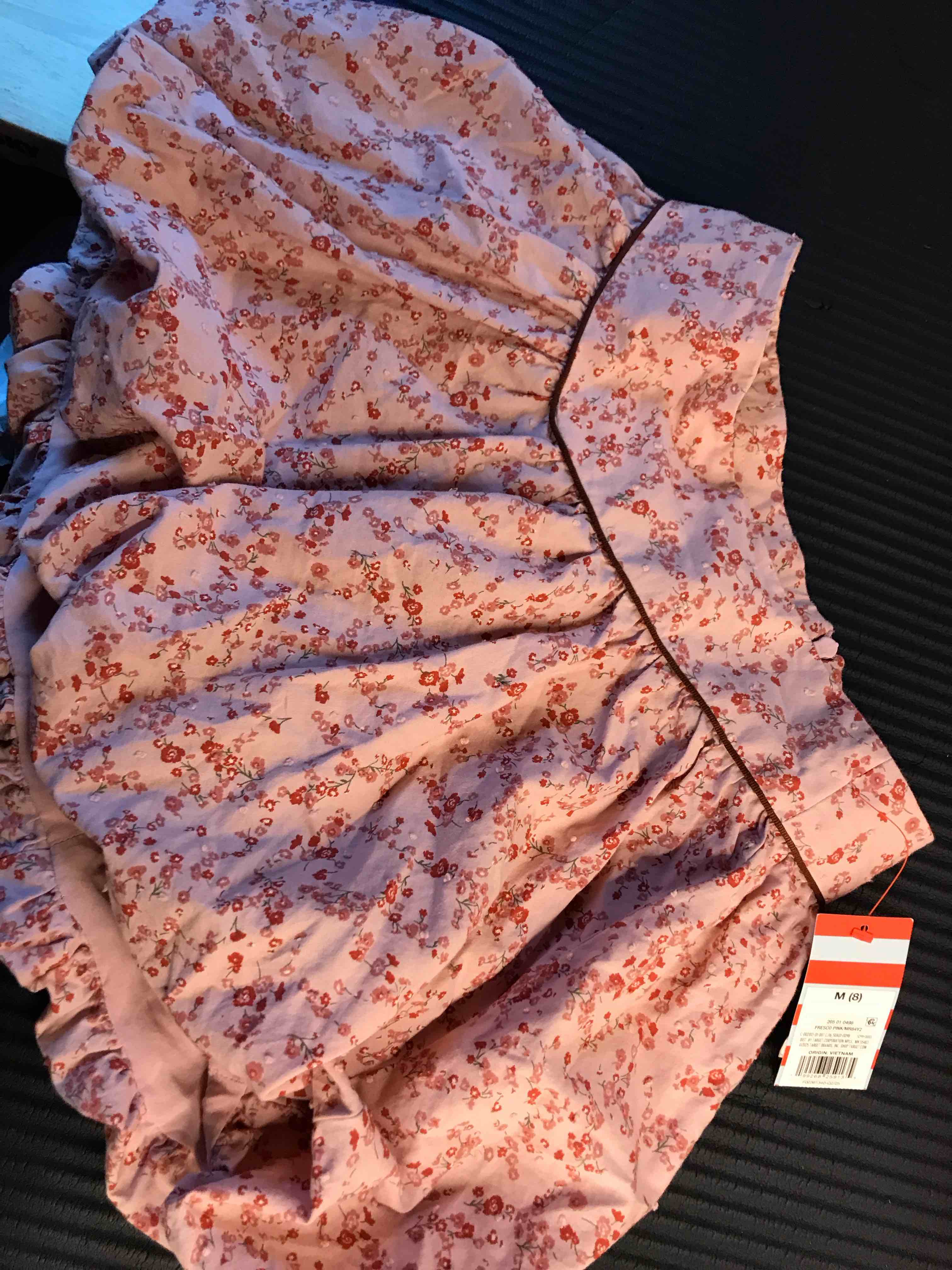 Condition photo showing New/Like New for Girls' Bubble Hem Skirt - Cat & Jack™ Rose Pink M