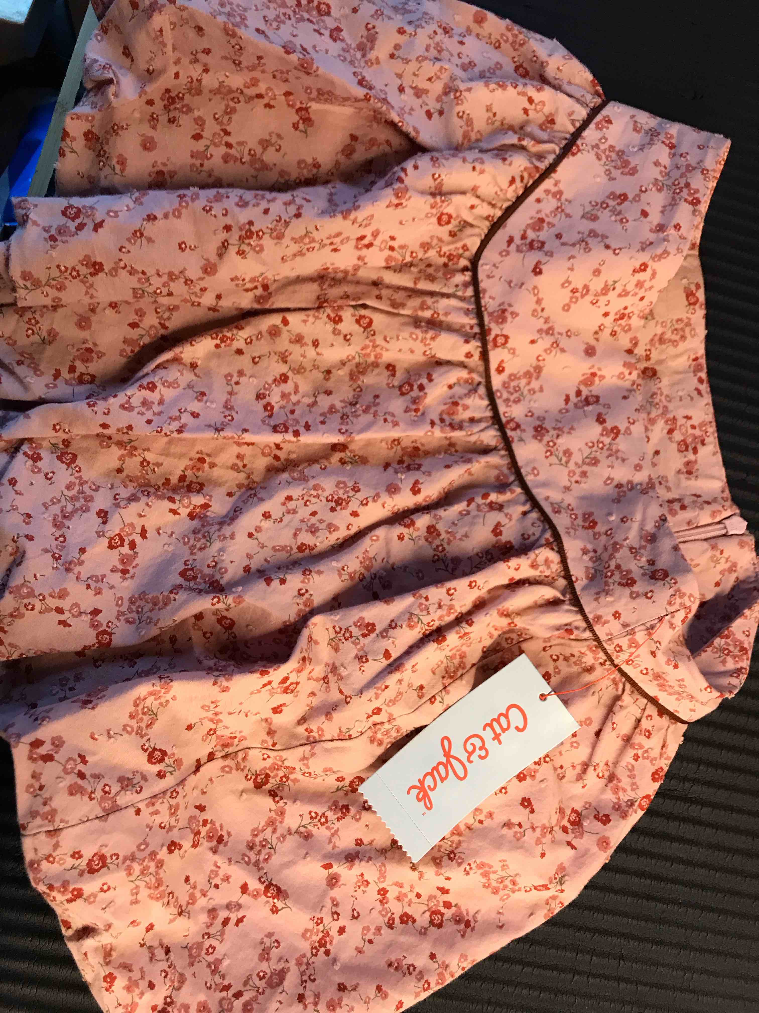 Condition photo showing New/Like New for Girls' Bubble Hem Skirt - Cat & Jack™ Rose Pink S