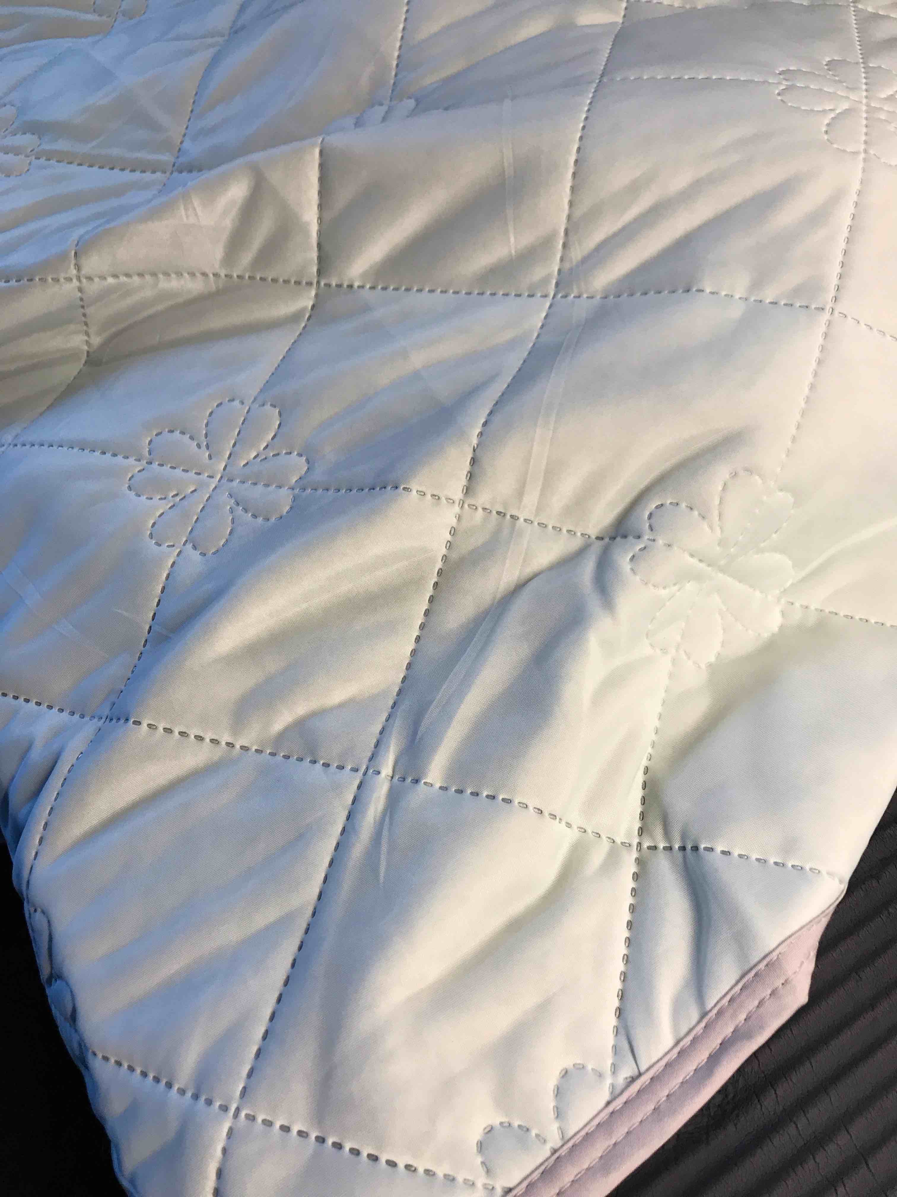 Condition photo showing New/Like New for Mattress protector Mattress Cover Breathable Clamped cotton bed sheet twinSize Mattress protector Quilted Fitted Mattress Pad Full wrap sheet Anti-slip bedspread mattress cover Noiseless(Green,Twin)