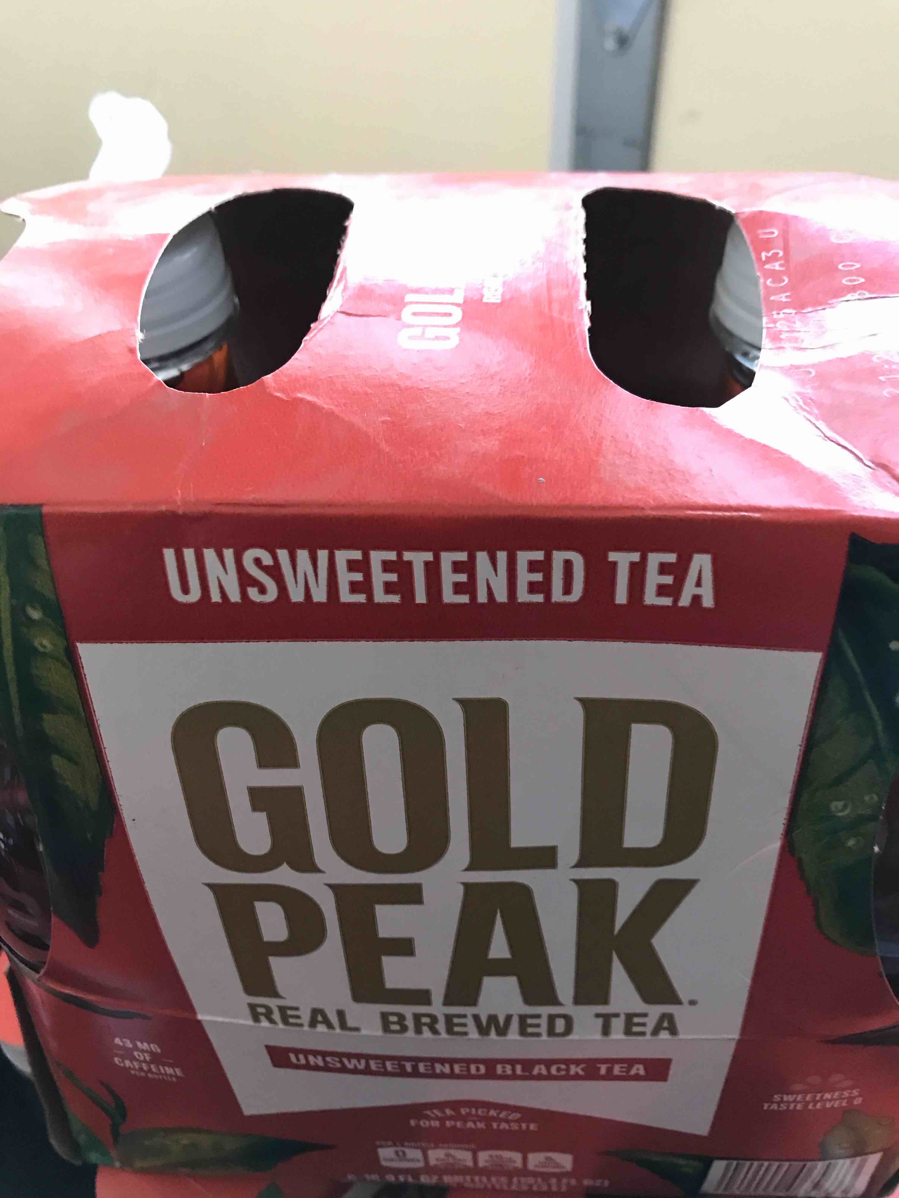 Condition photo showing Good Condition for Gold Peak Unsweetened Tea Bottles - 6pk/16.9 fl oz