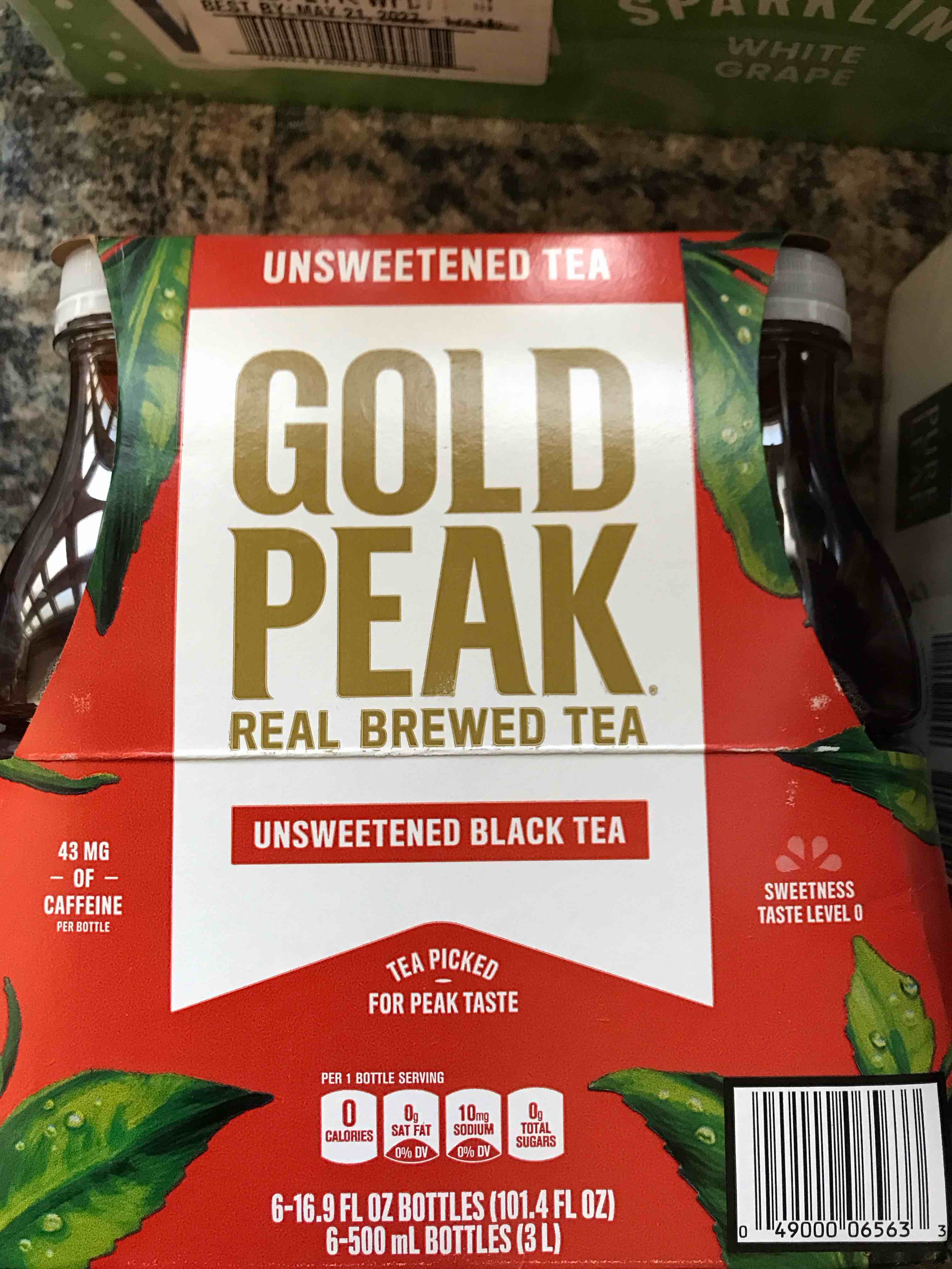 Condition photo showing Good Condition for Gold Peak Unsweetened Tea Bottles - 6pk/16.9 fl oz