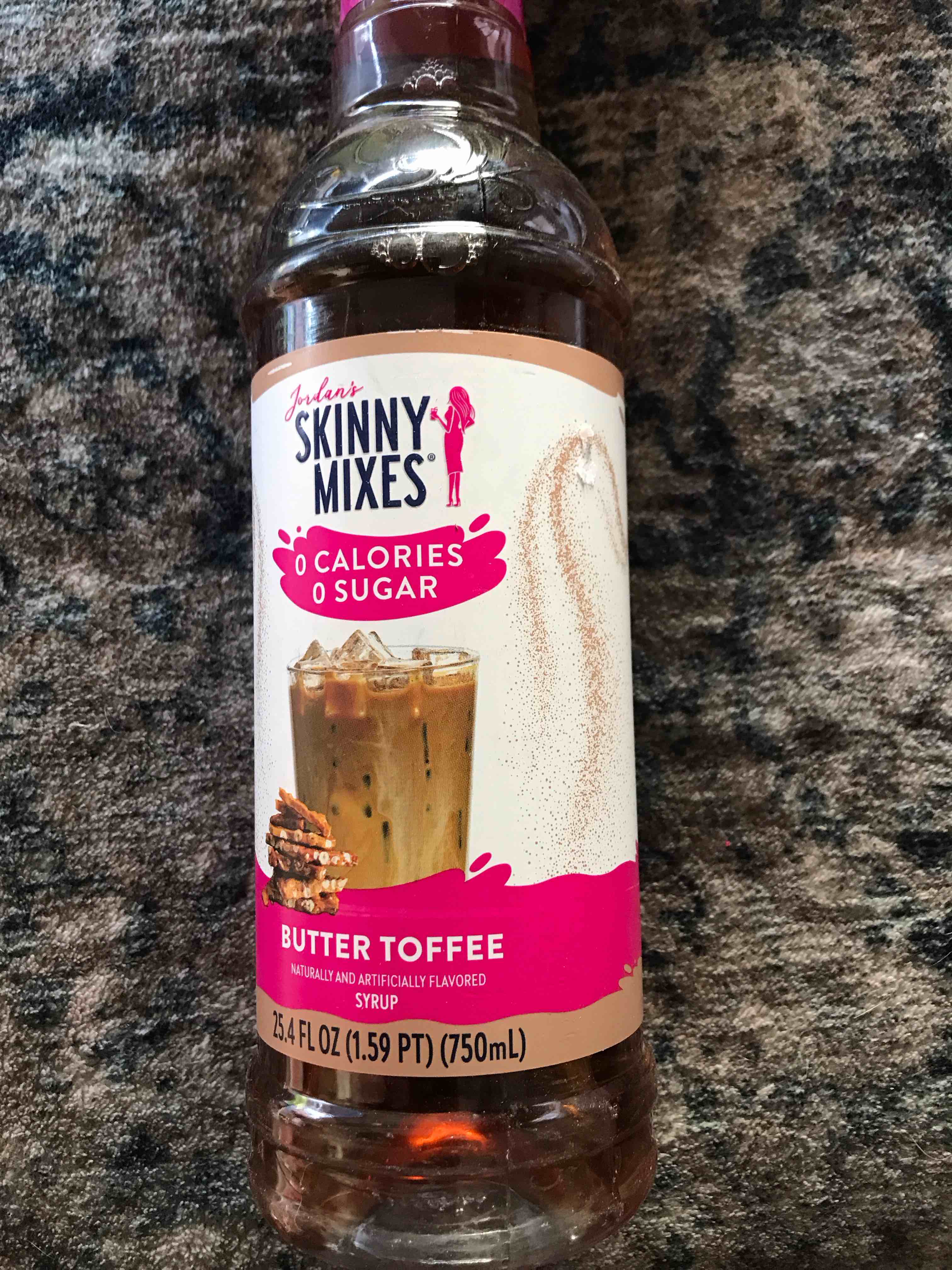 Condition photo showing New/Like New for Jordan s Skinny Mixes Sugar Free Butter Toffee Syrup  25.4 Fl Oz