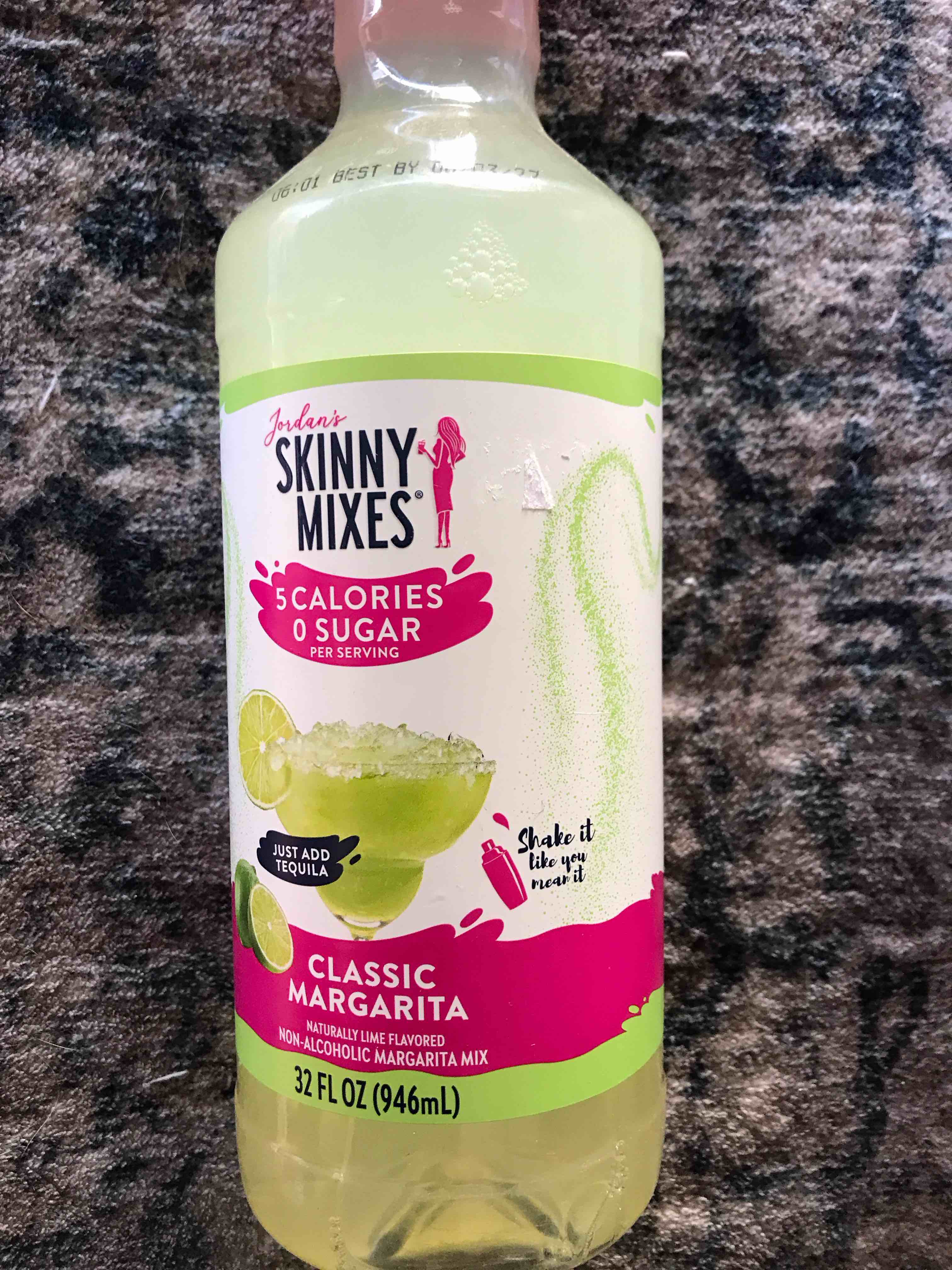 Condition photo showing New/Like New for Jordan s Skinny Mixes Sugar Free Margarita Mix  32 Fl Oz