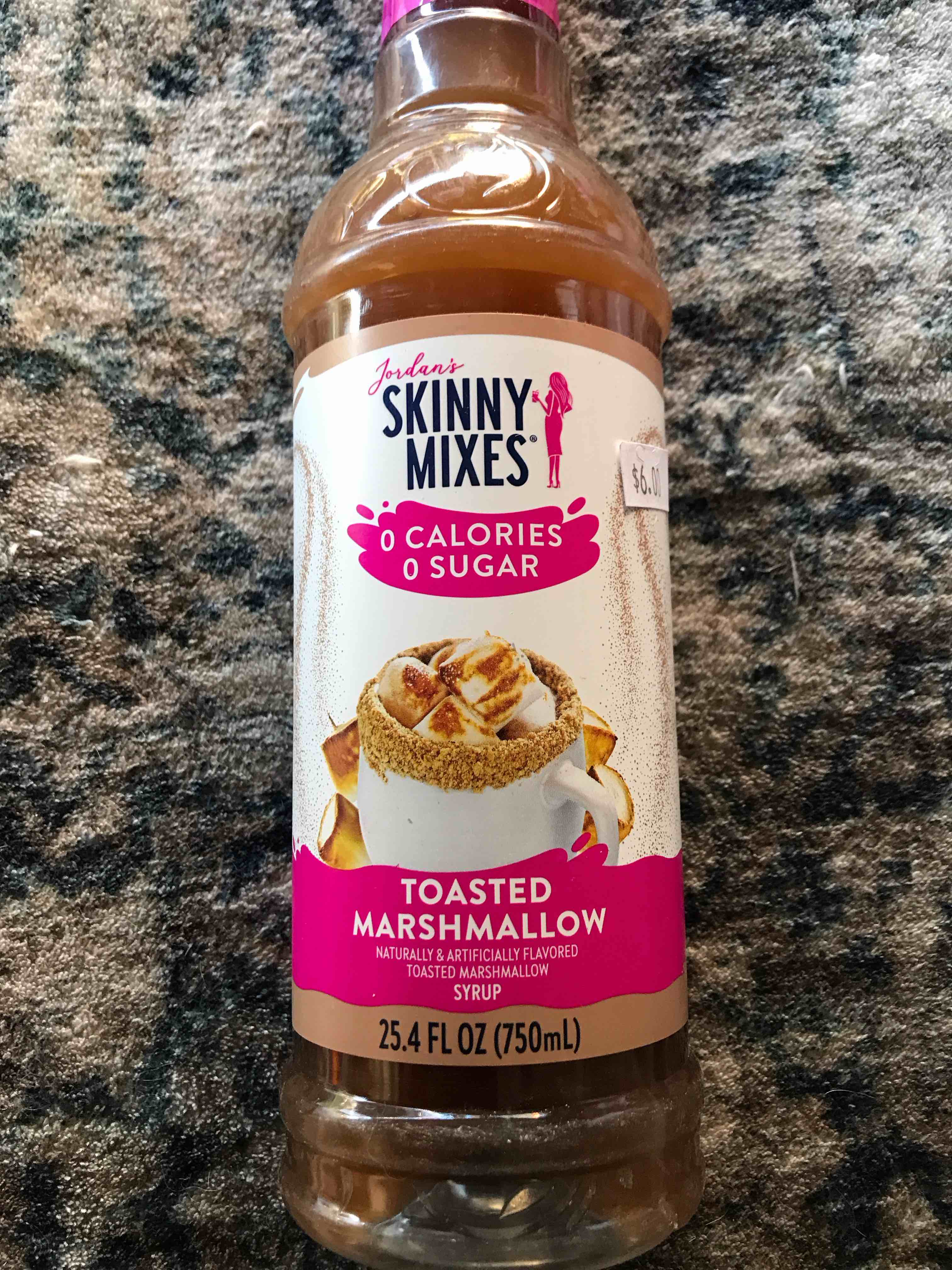 Condition photo showing New/Like New for Jordan s Skinny Mixes Sugar Free Toasted Marshmallow Syrup  25.4 Fl Oz