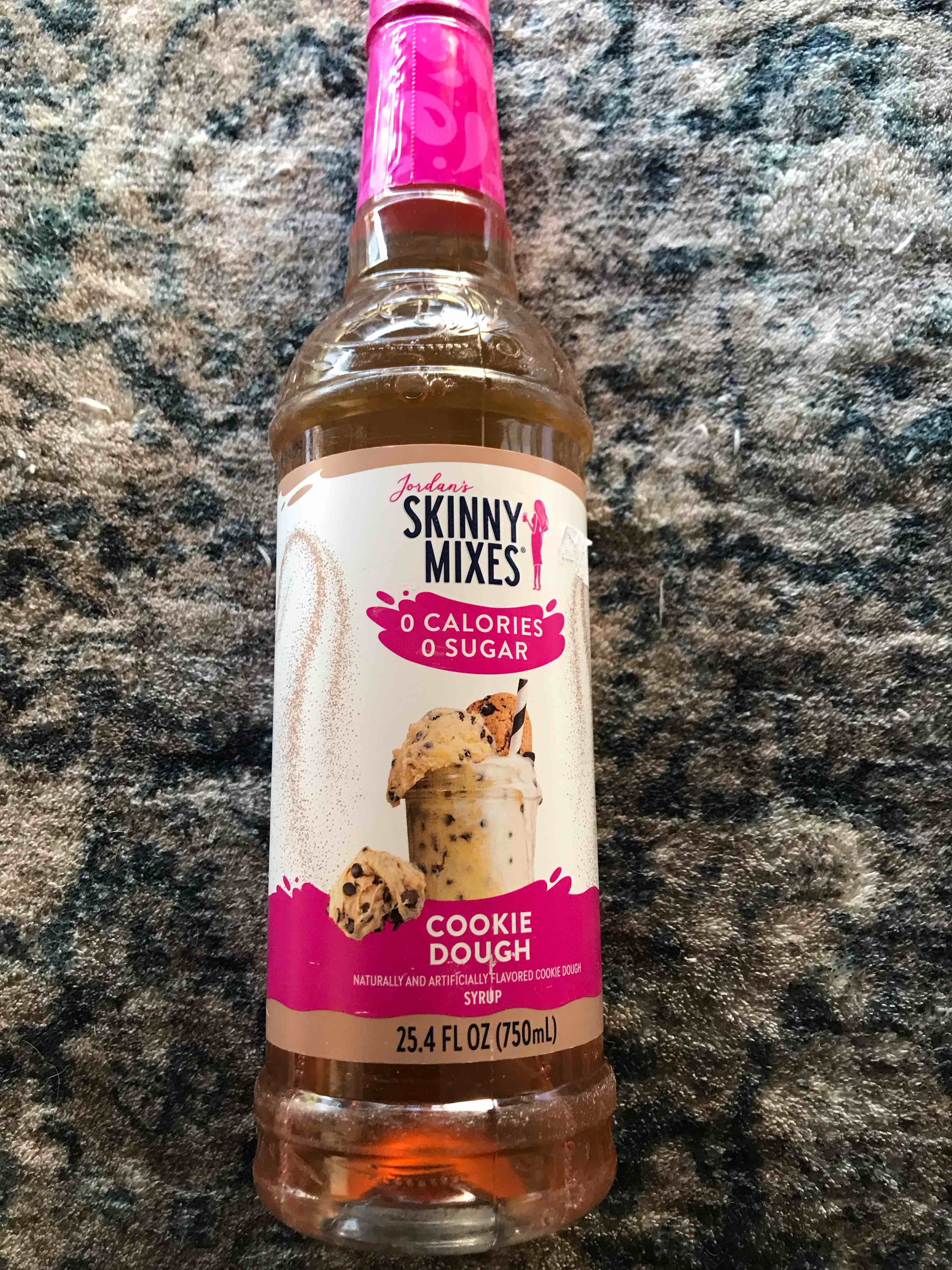 Condition photo showing New/Like New for Jordan s Skinny Mixes Sugar Free Cookie Dough Syrup  25.4 Fl Oz