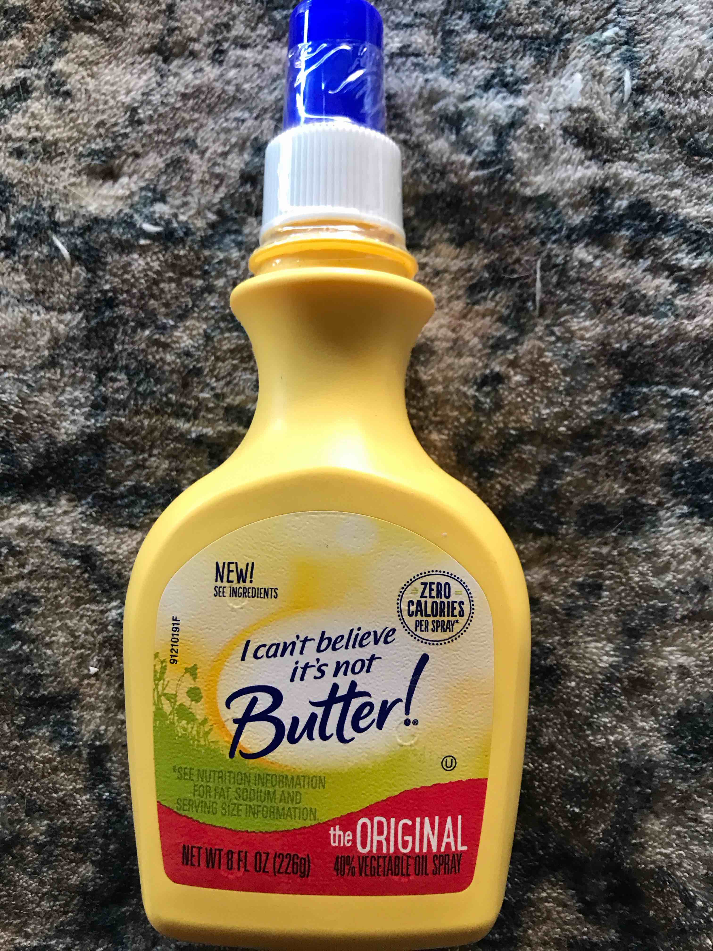 Condition photo showing New/Like New for I CAN'T BELIEVE IT'S NOT BUTTER!, COOKING SPRAY, ORIGINAL