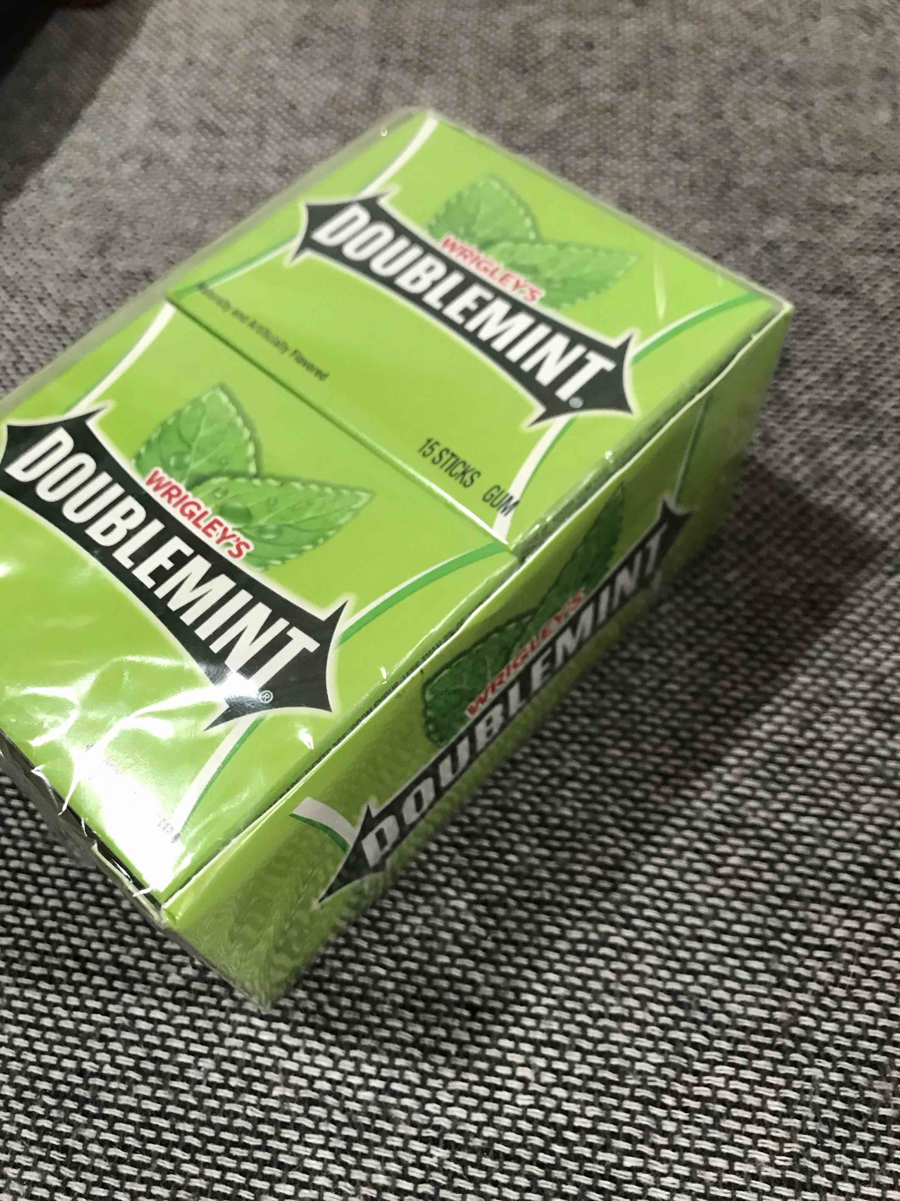 Condition photo showing New/Like New for Wrigley's Doublemint Chewing Gum, 15 Piece, Pack of 10