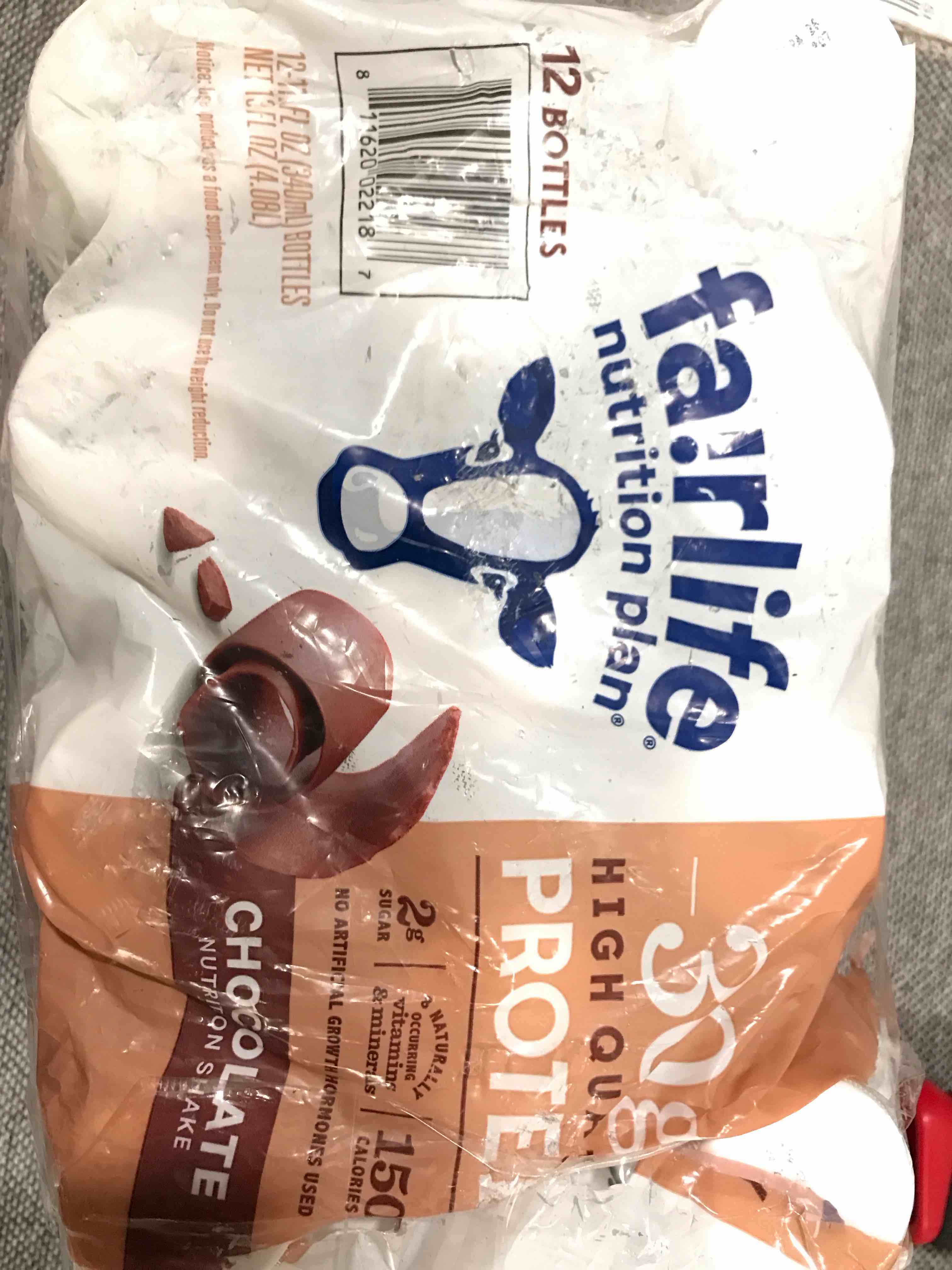 Condition photo showing Good Condition for Fairlife Nutrition Plan High Protein Chocolate Shake  12 pk.