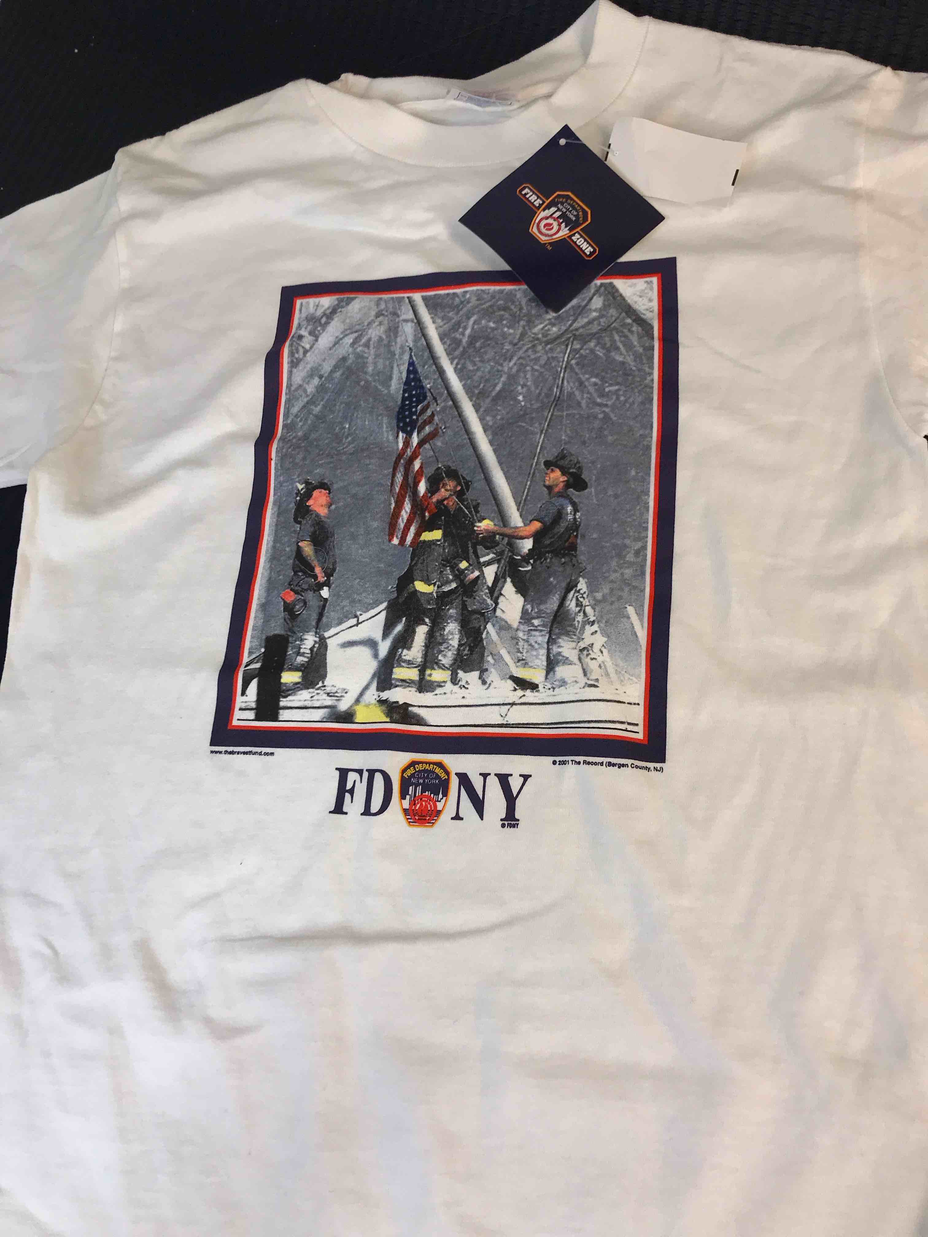 City of New York Fire Department T-Shirt Small