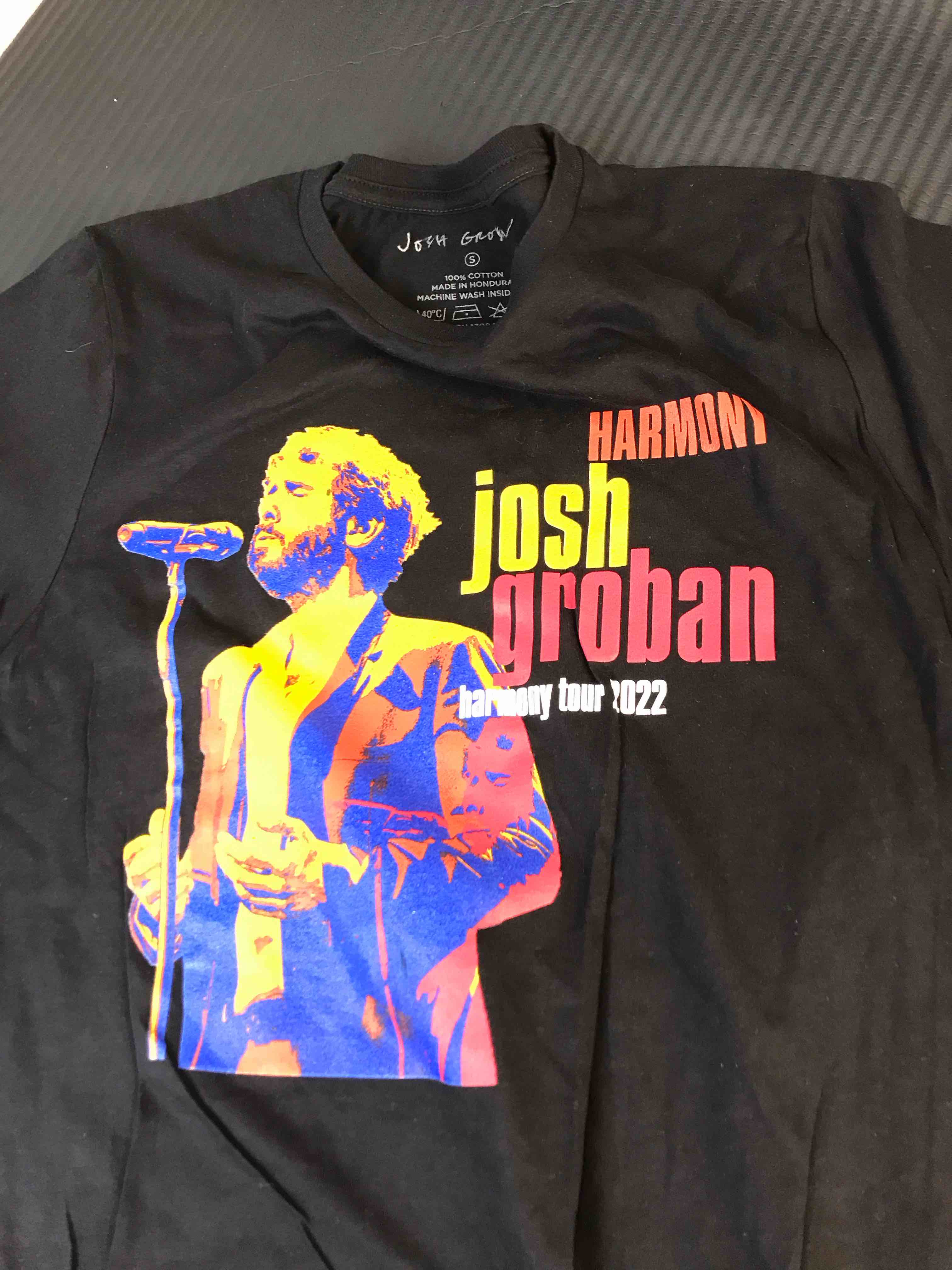 Josh Groban Harmony Tour 2022 T-Shirt Small