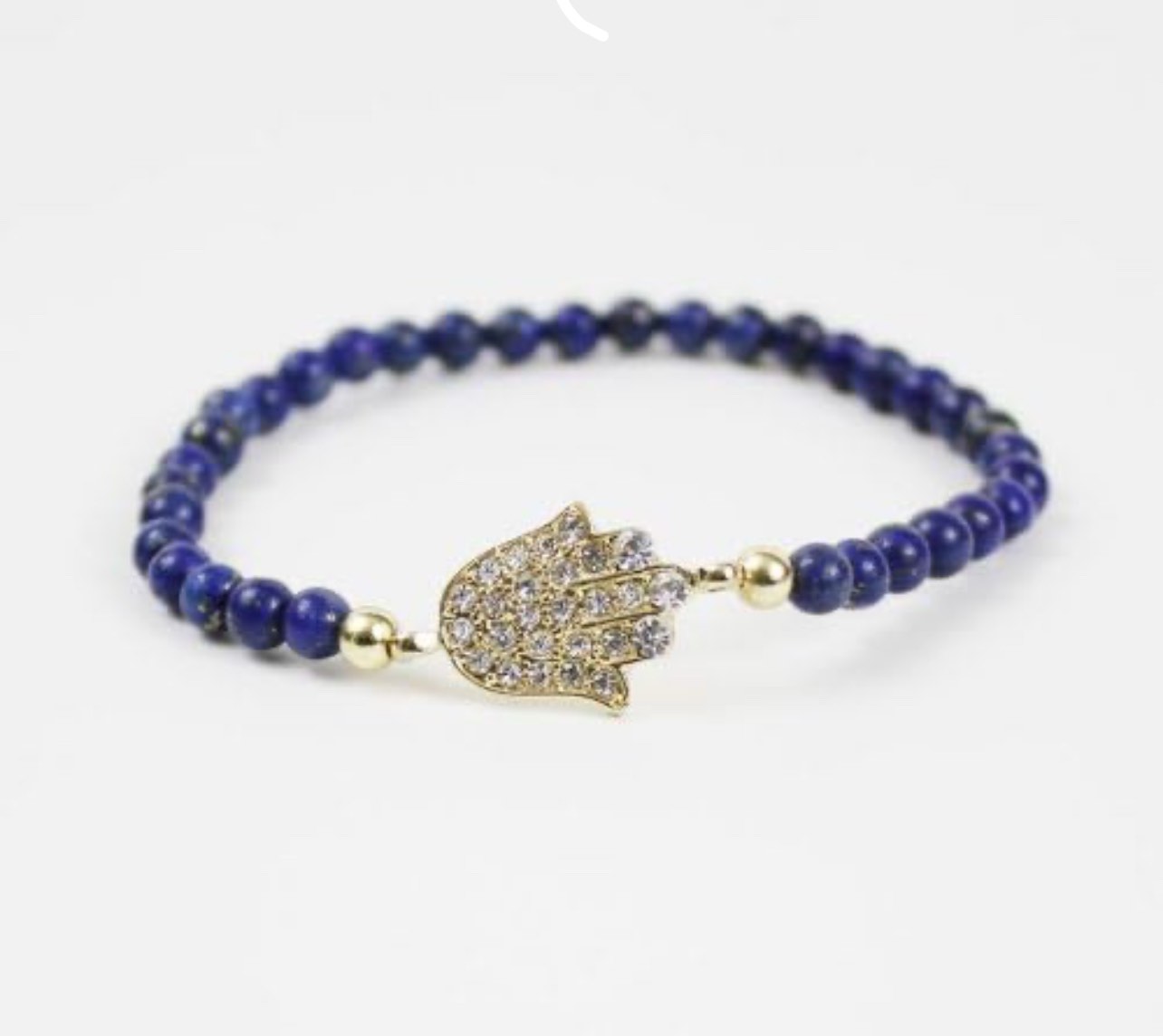 Purple Beaded Bracelet 