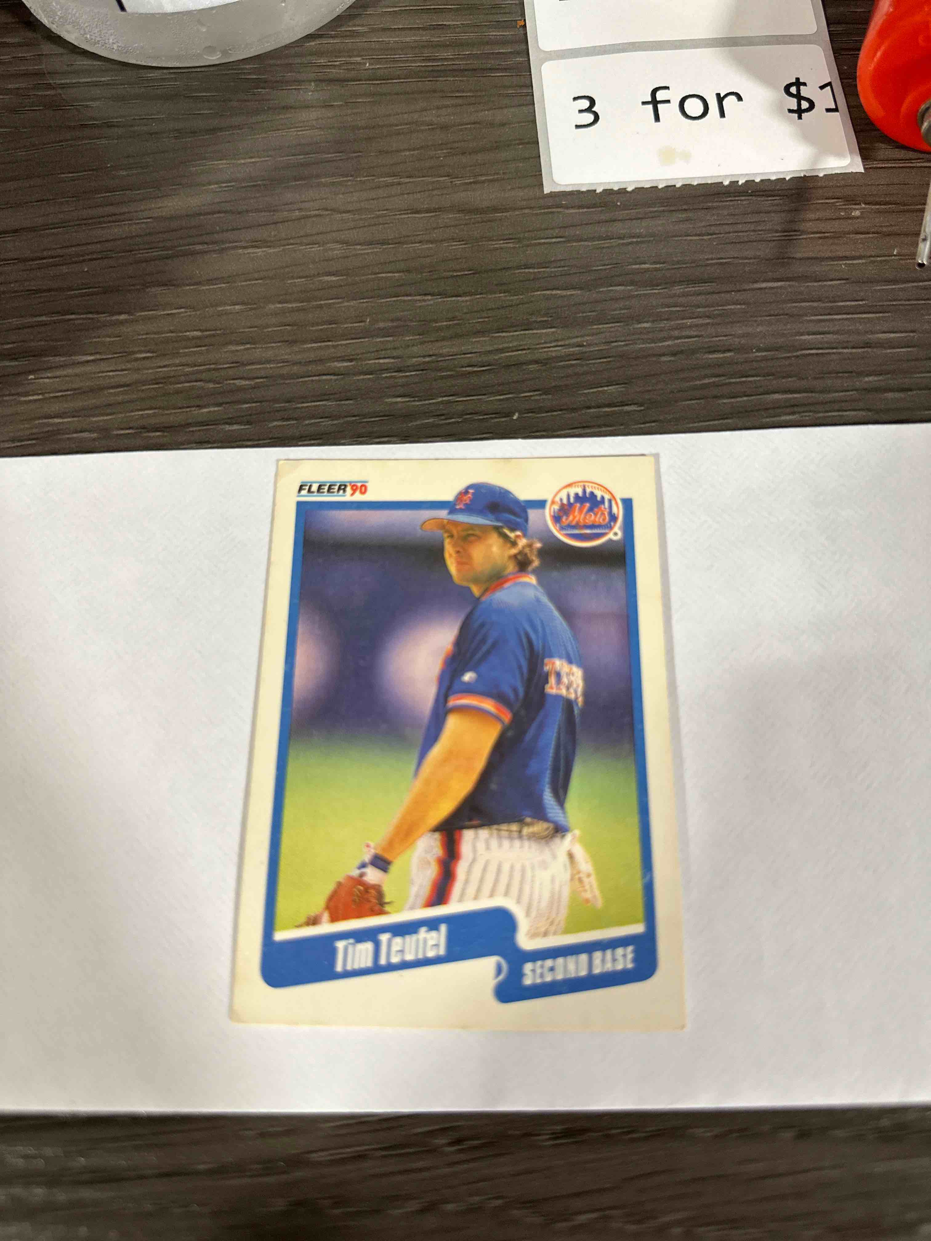 FLEER 90 TIM TEUFEL 