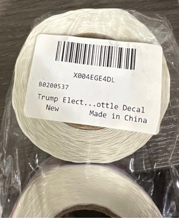 Trump Election Stickers - 1000 Pcs Roll, Easy Stick, Keep America Great, Funny Bulk Sticker Roll for DIY Decal