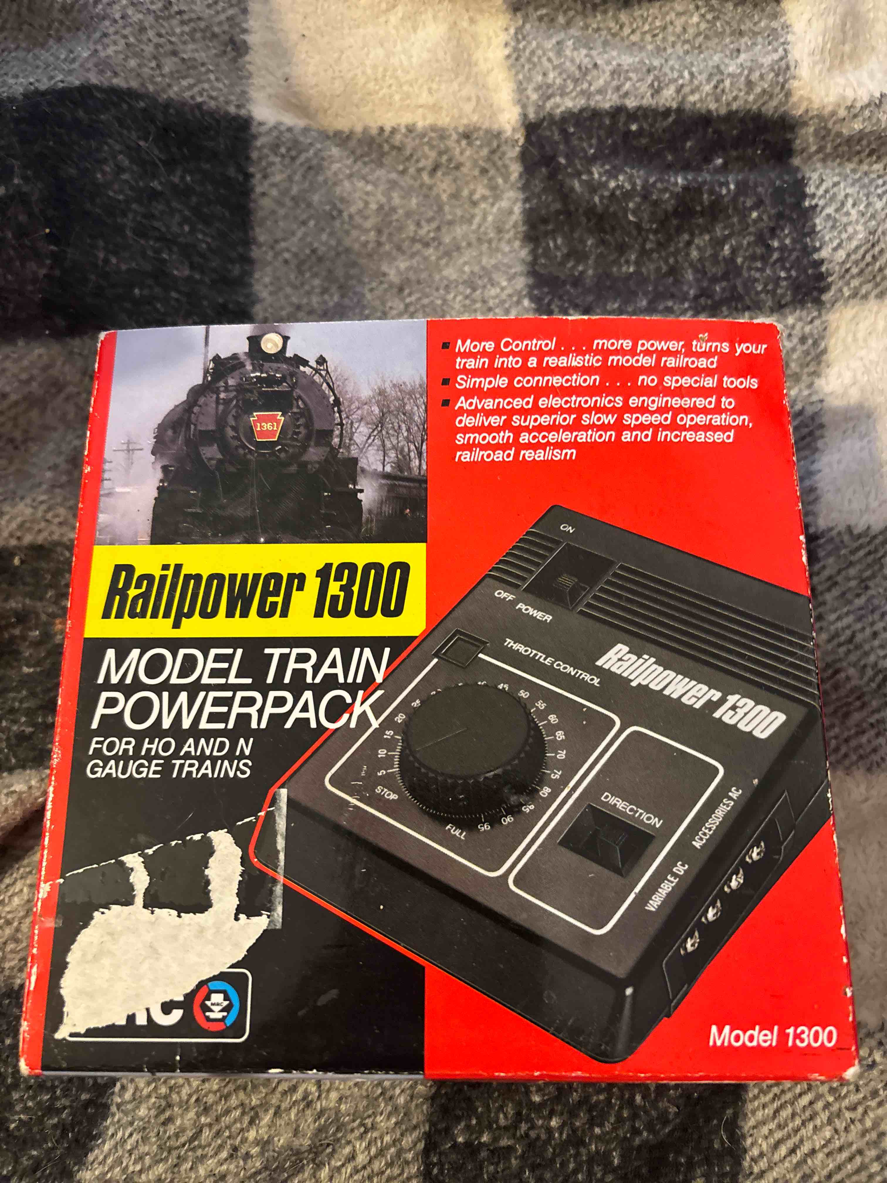 model train power pack 
