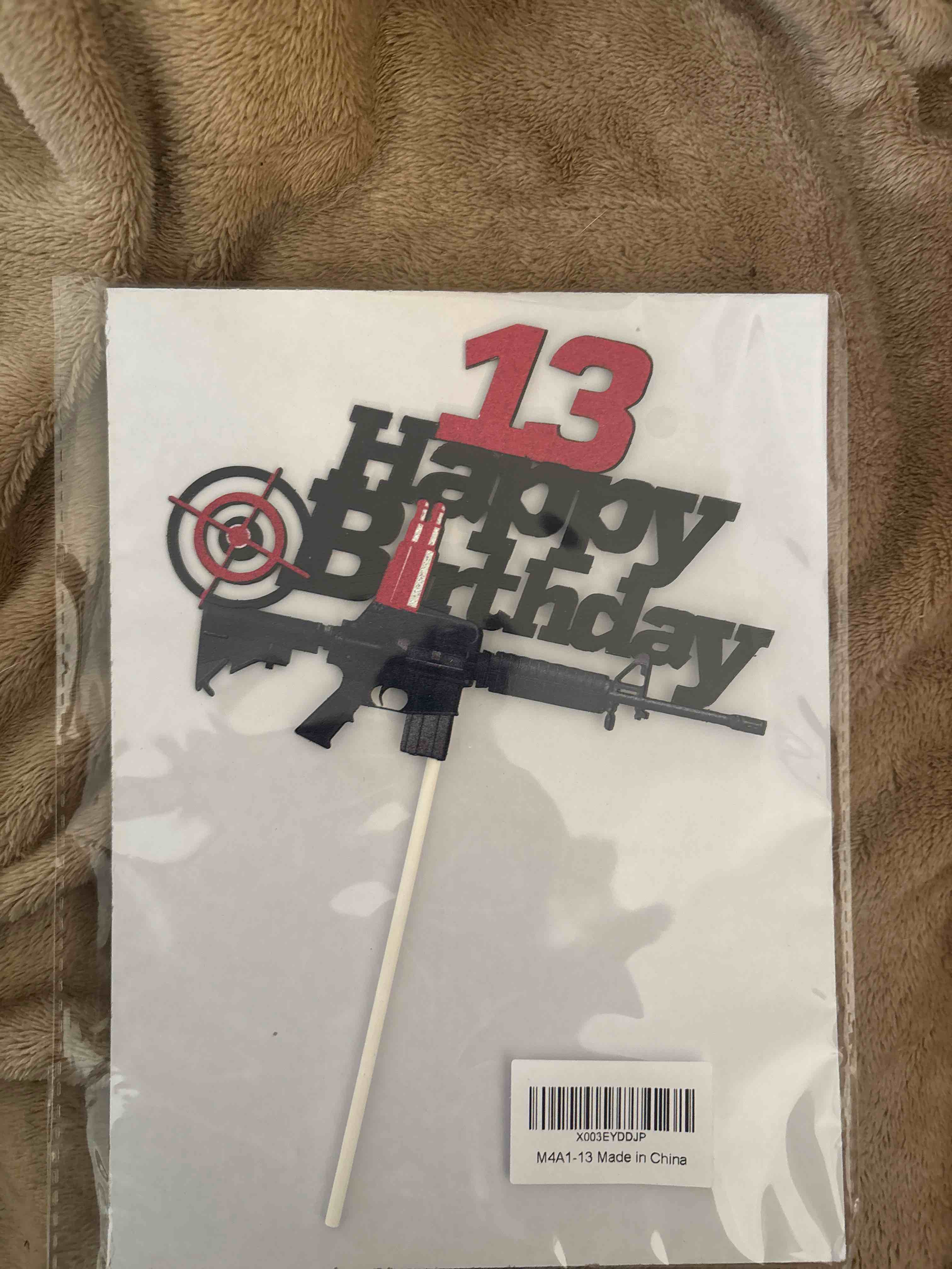 13th birthday decoration 