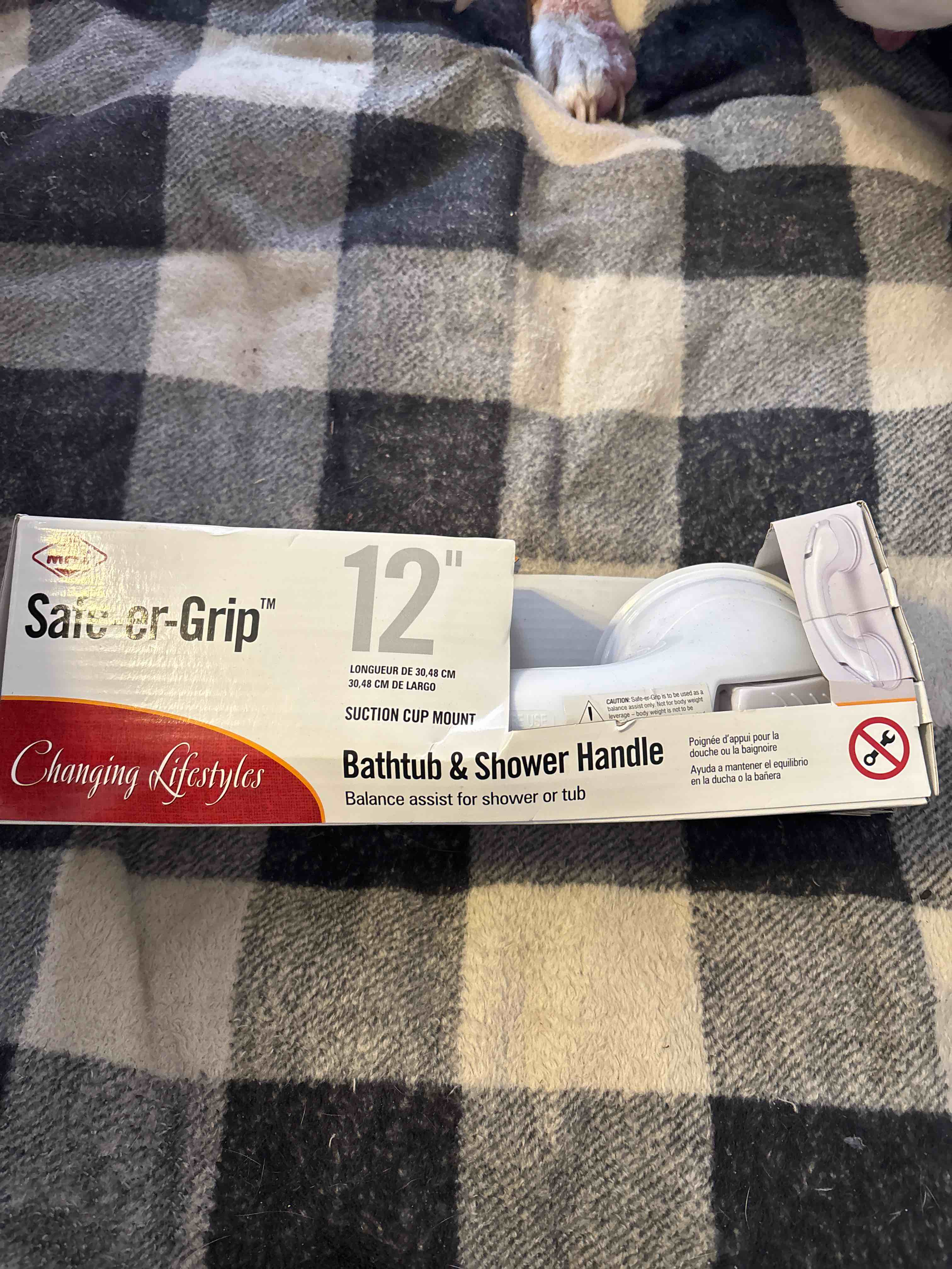 safe-er-grip bathtub and shower handle