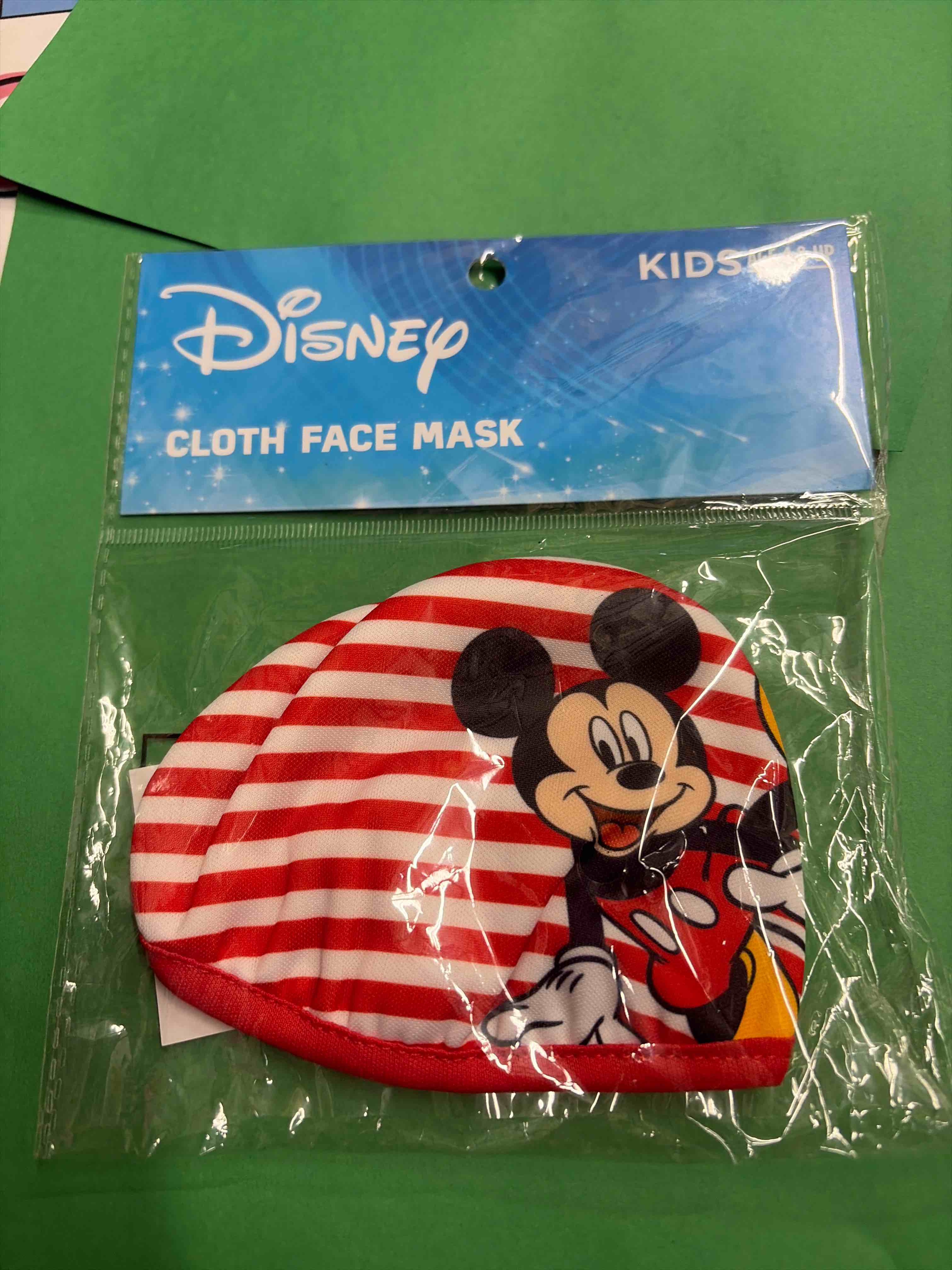 Mickey Mouse face mask