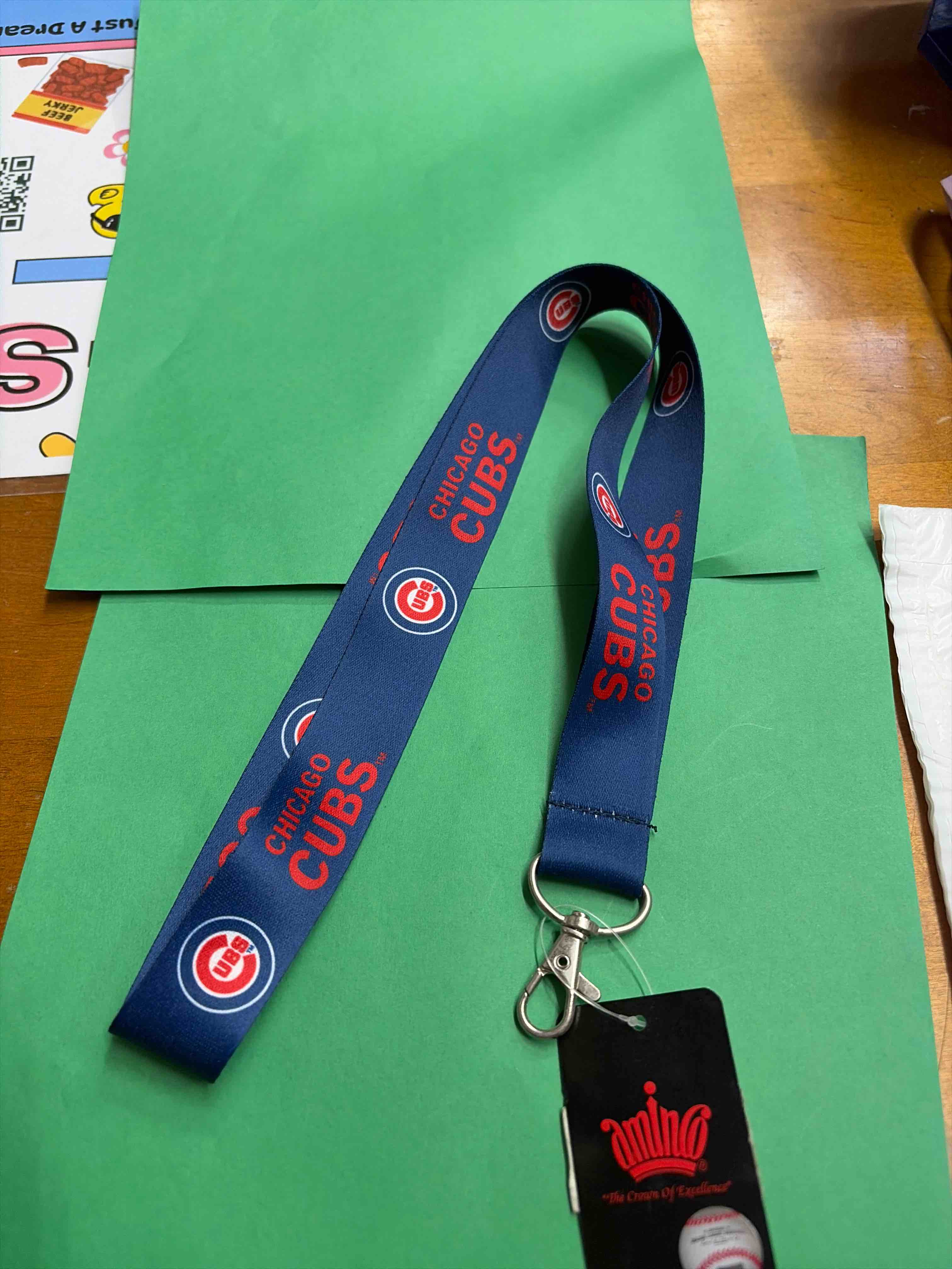 Chicago cubs lanyard