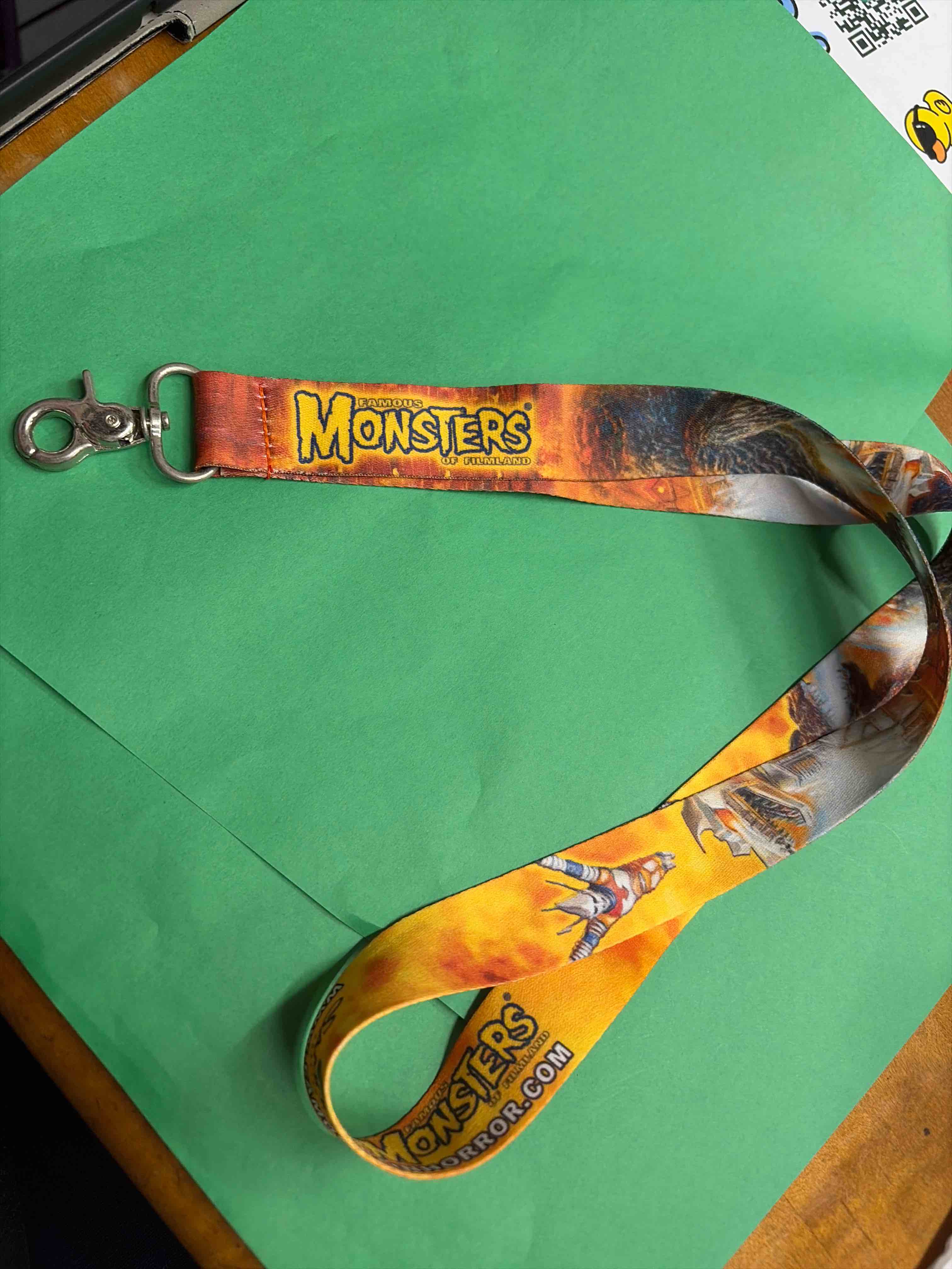 monsters lanyard 