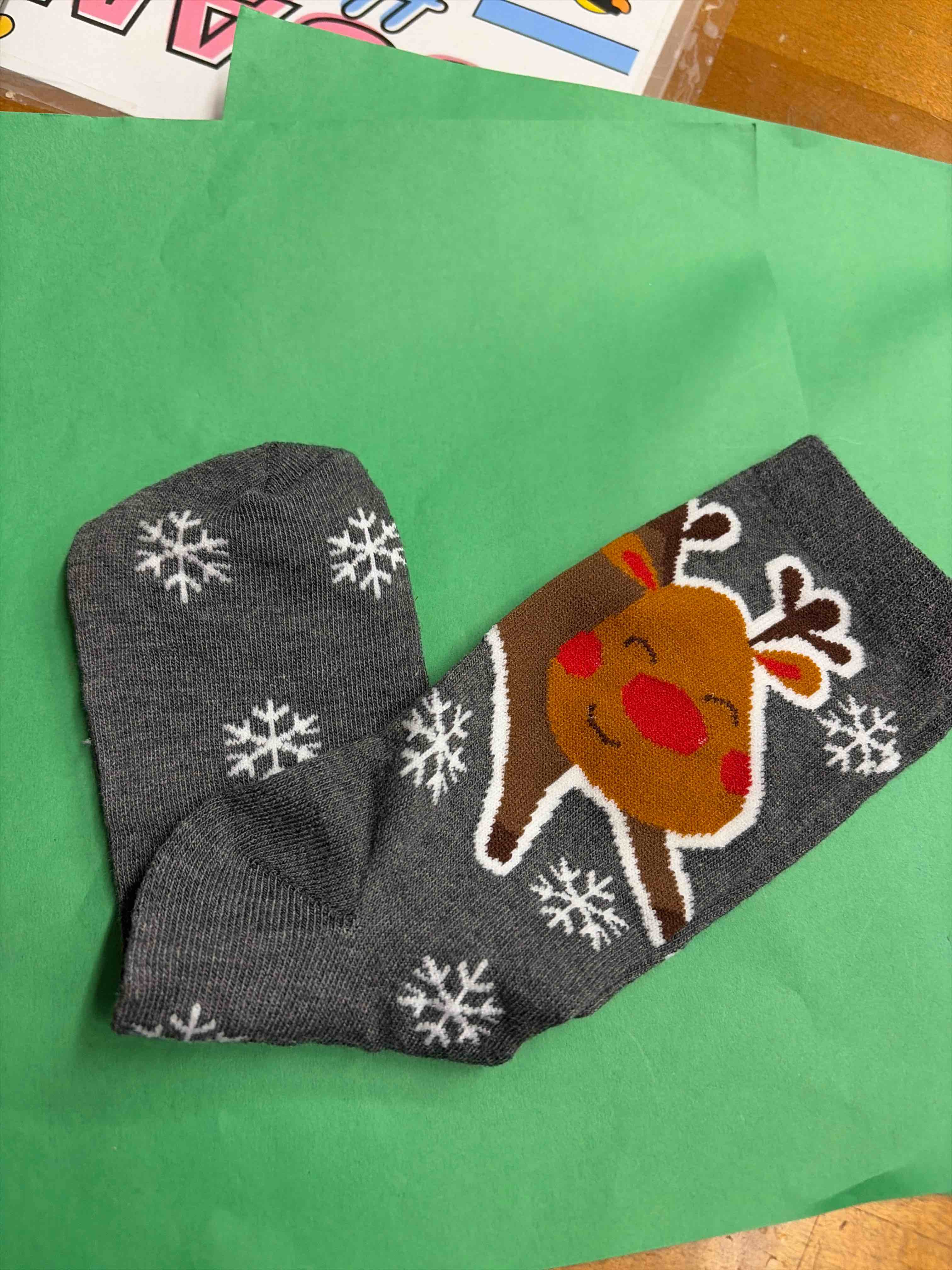 reindeer socks 