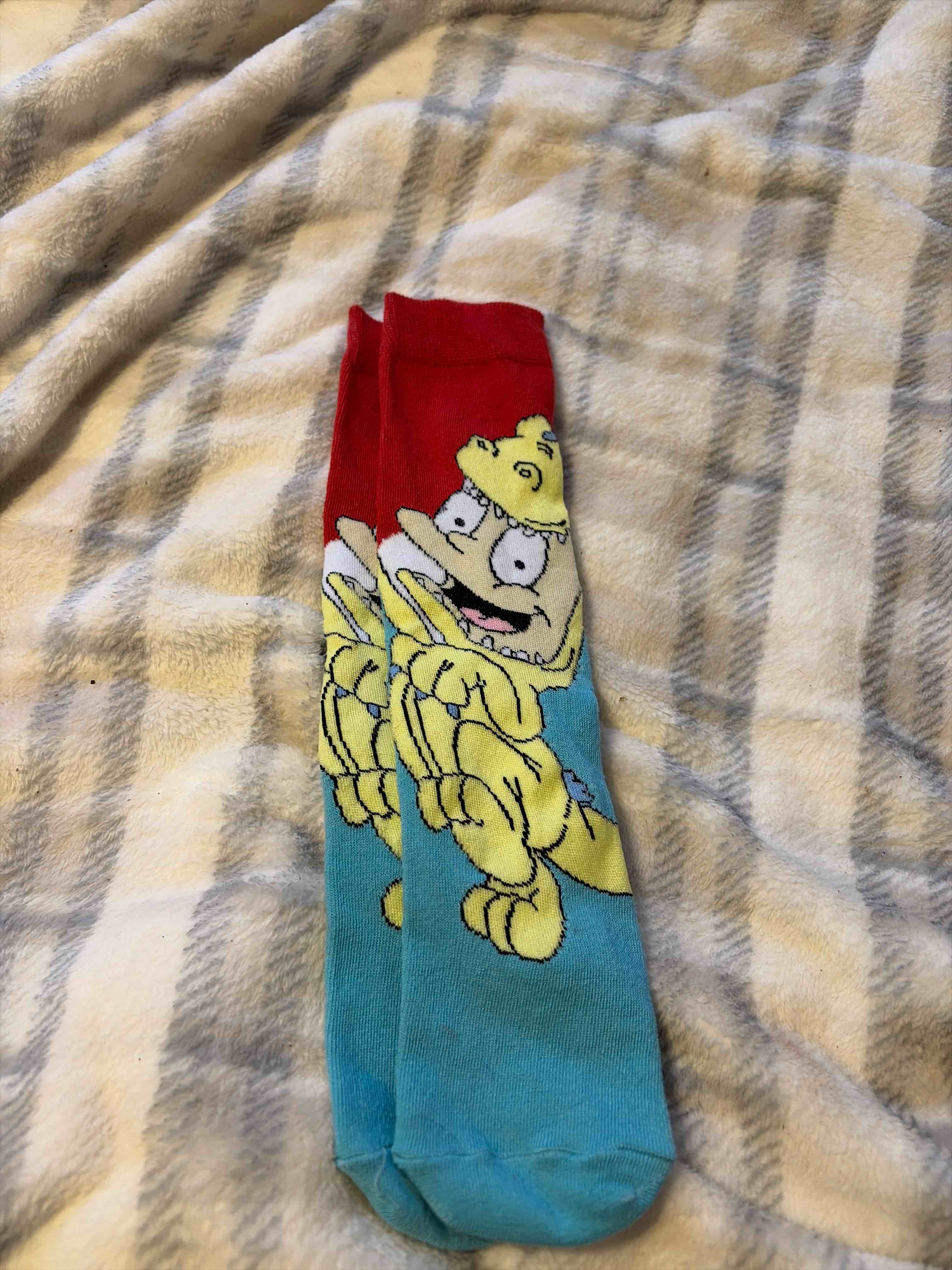 Condition photo showing New/Like New for adult size socks