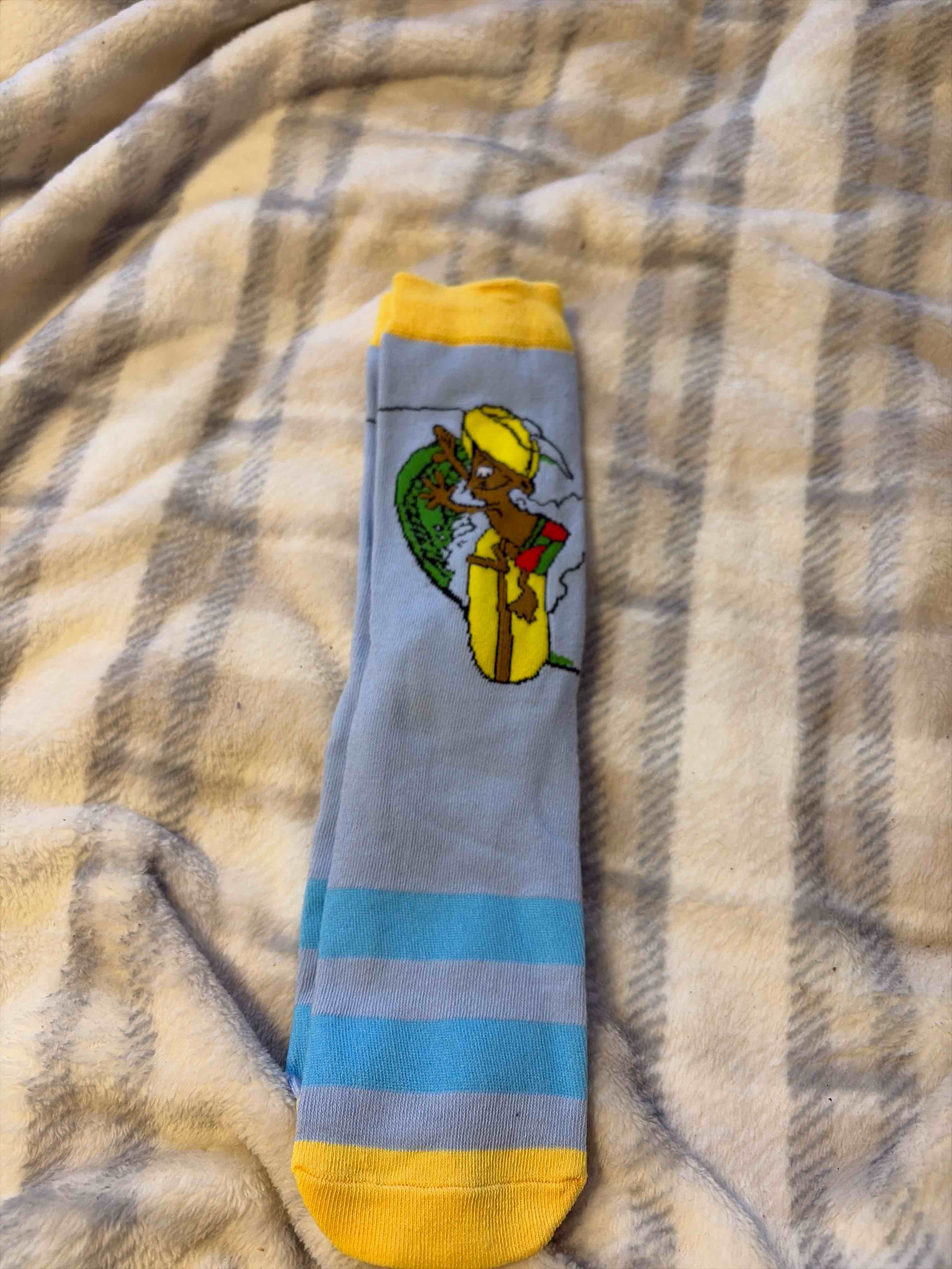 Condition photo showing New/Like New for adult size socks