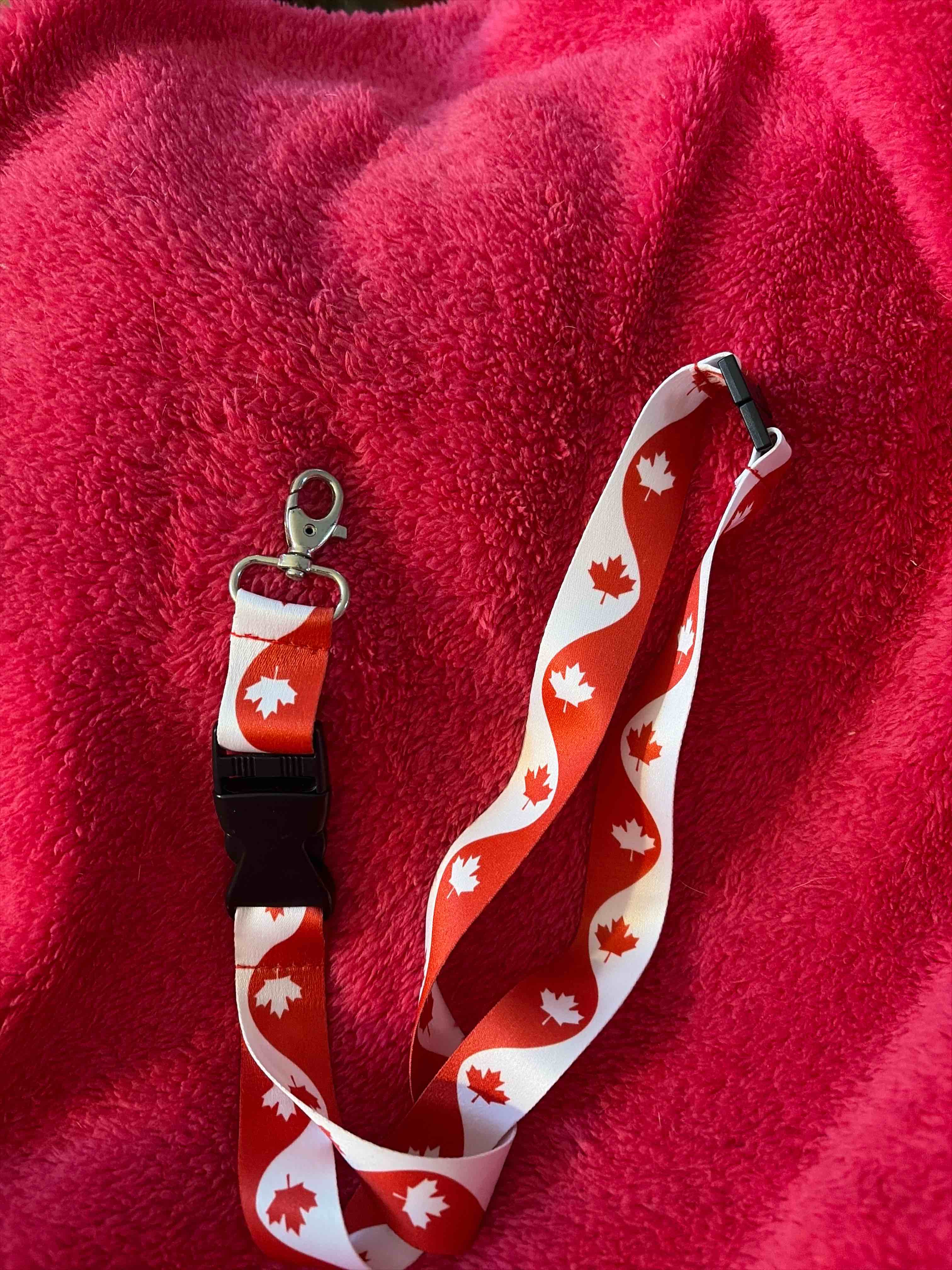 Condition photo showing New/Like New for Canadian breakaway lanyard
