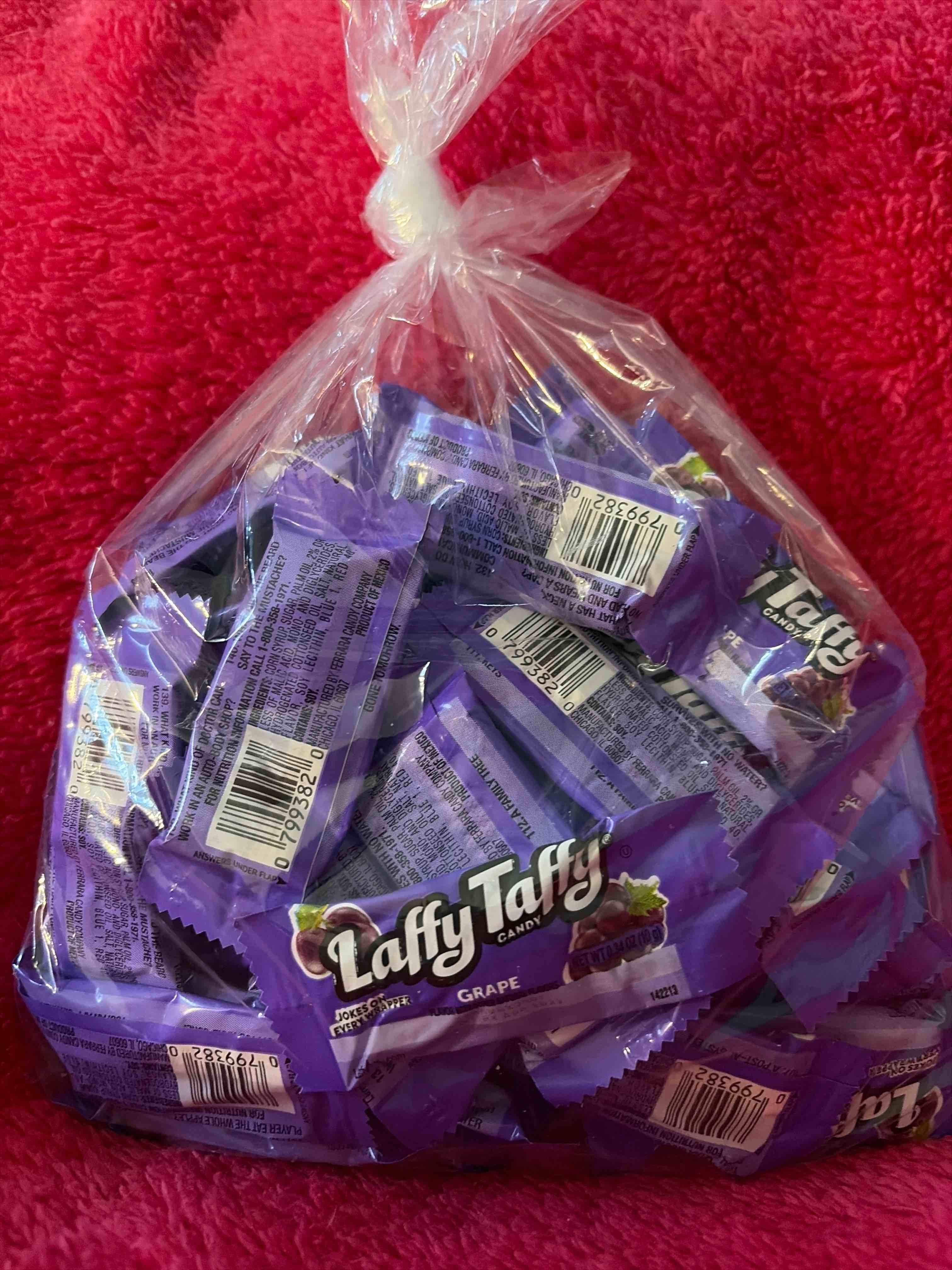 Condition photo showing New/Like New for 50 grape Laffy taffy