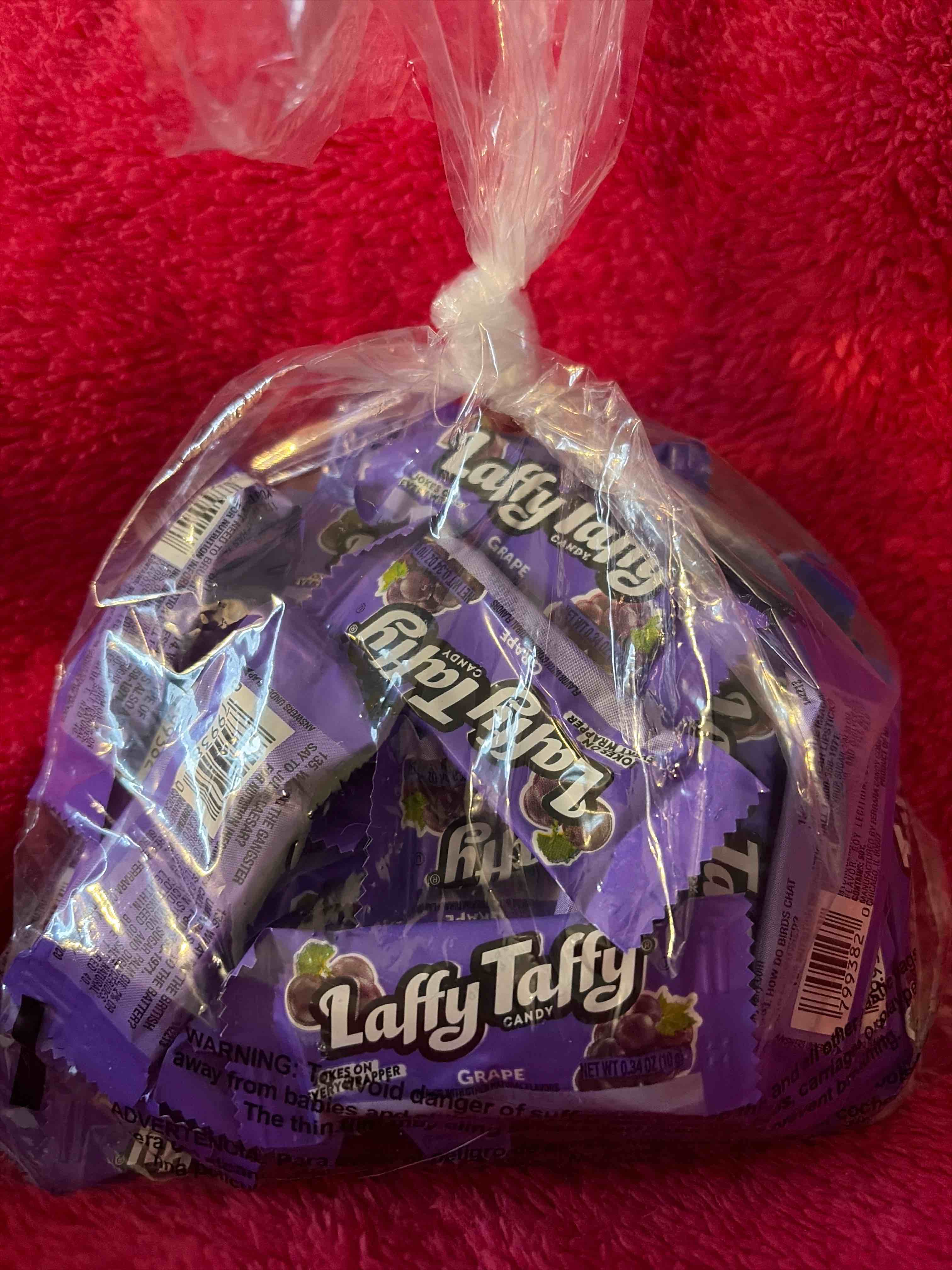50 grape Laffy taffy