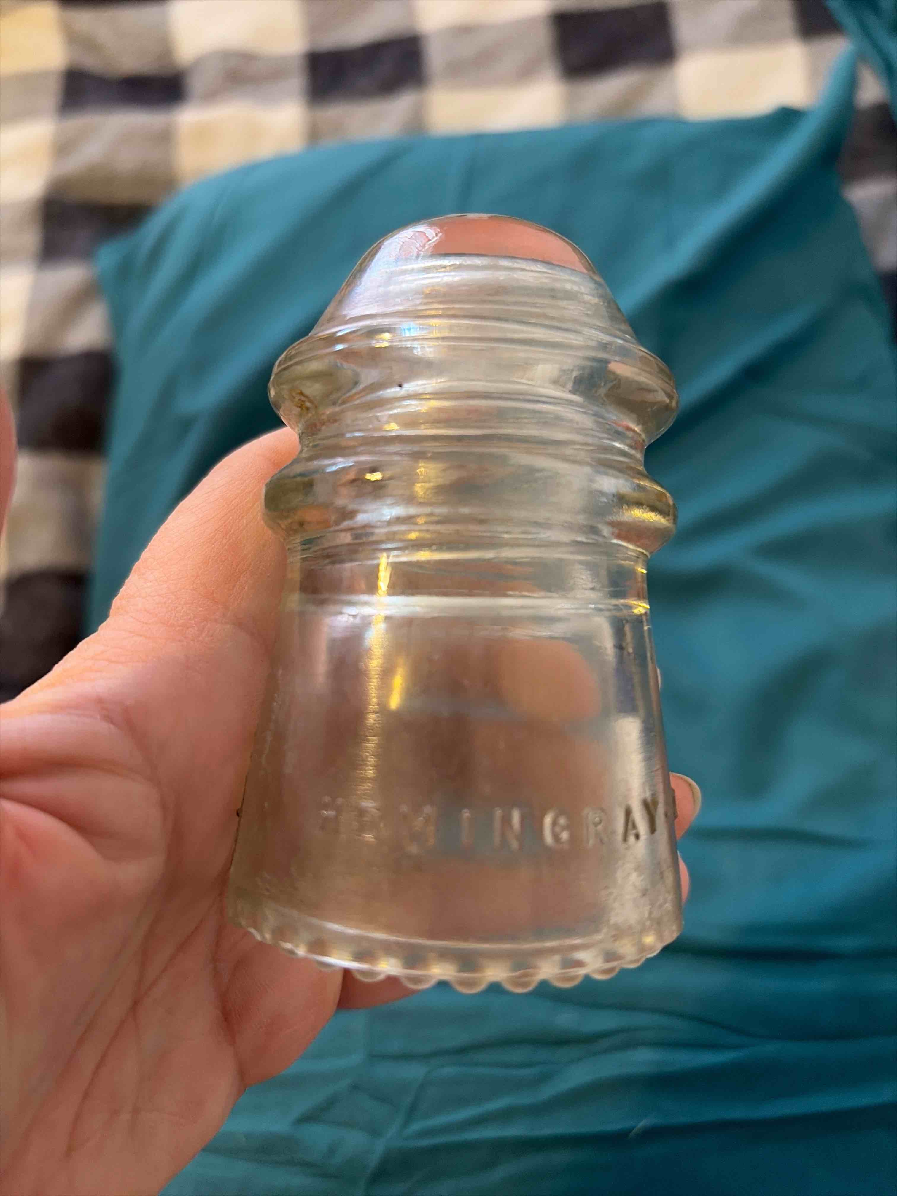 Condition photo showing New/Like New for antique thermal insulator