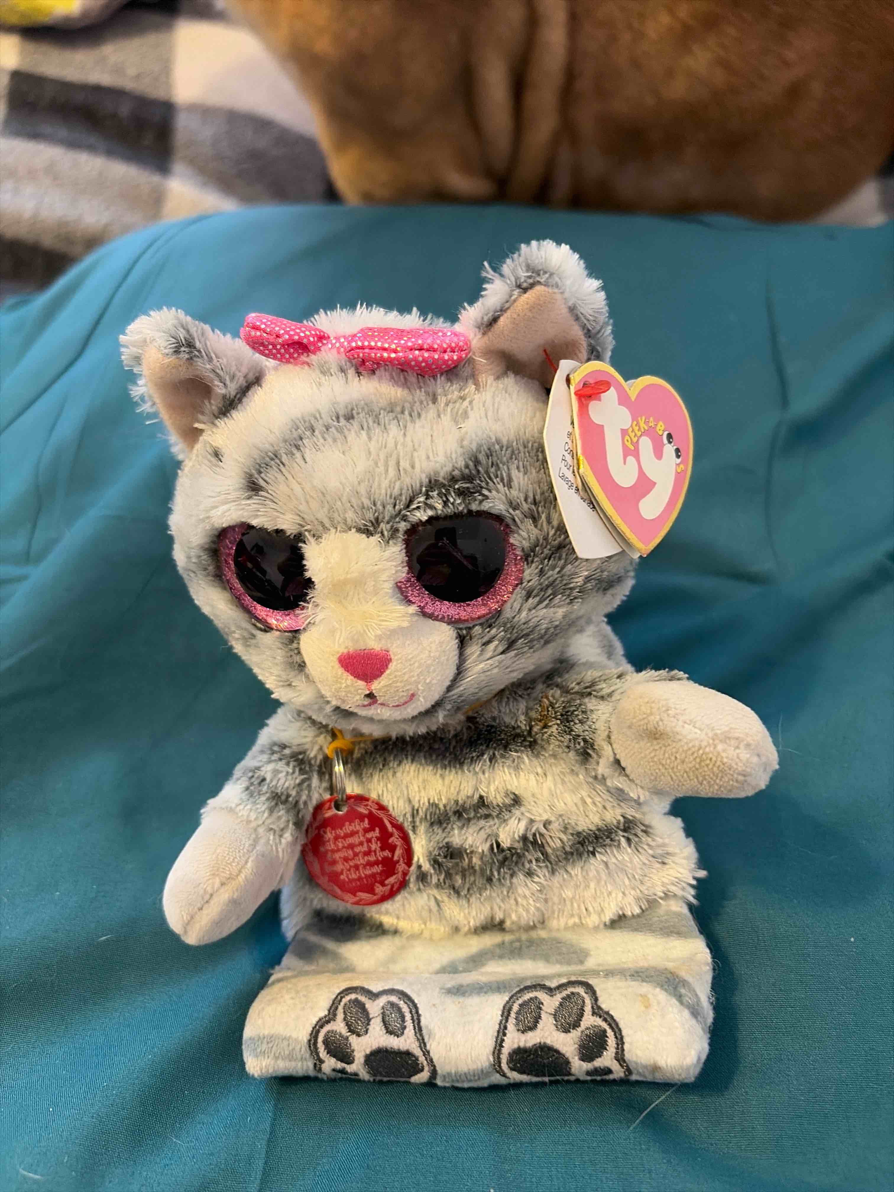 Condition photo showing New/Like New for Ty beanie baby phone/tablet  holder 