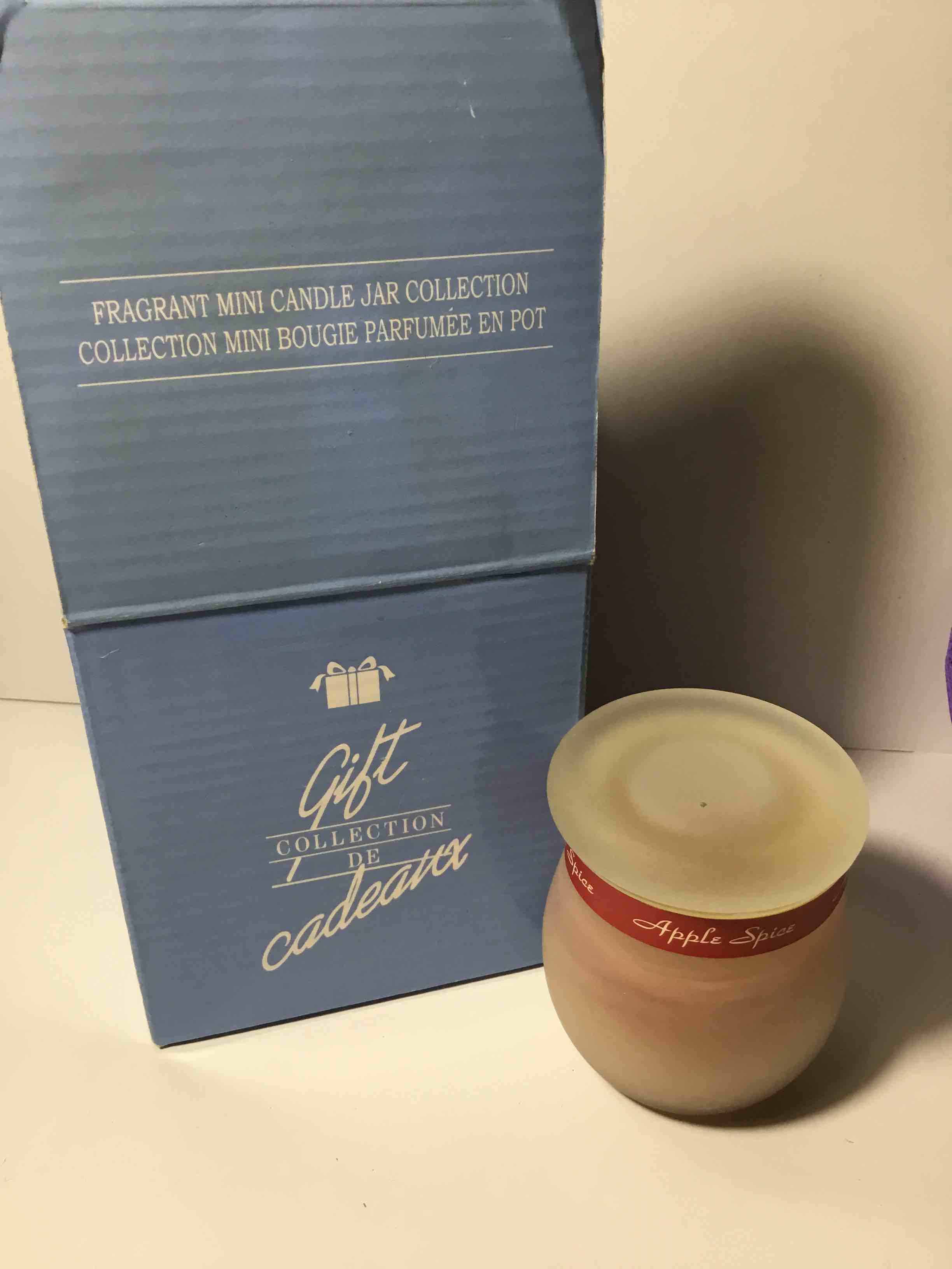 Fragrant Mini Candle Jar Apple Spice 