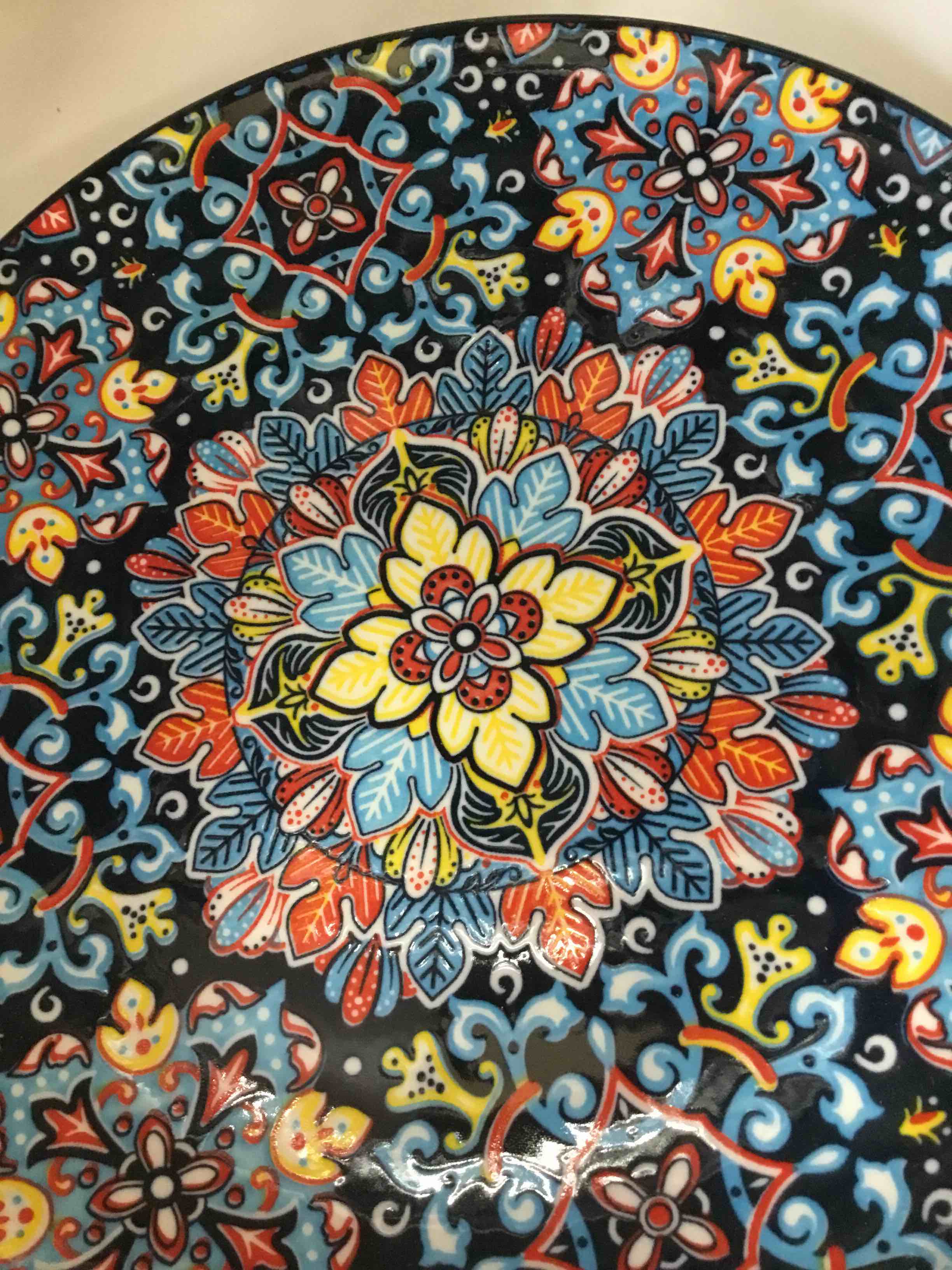 Vancasso Bohemian style 10 inch plate