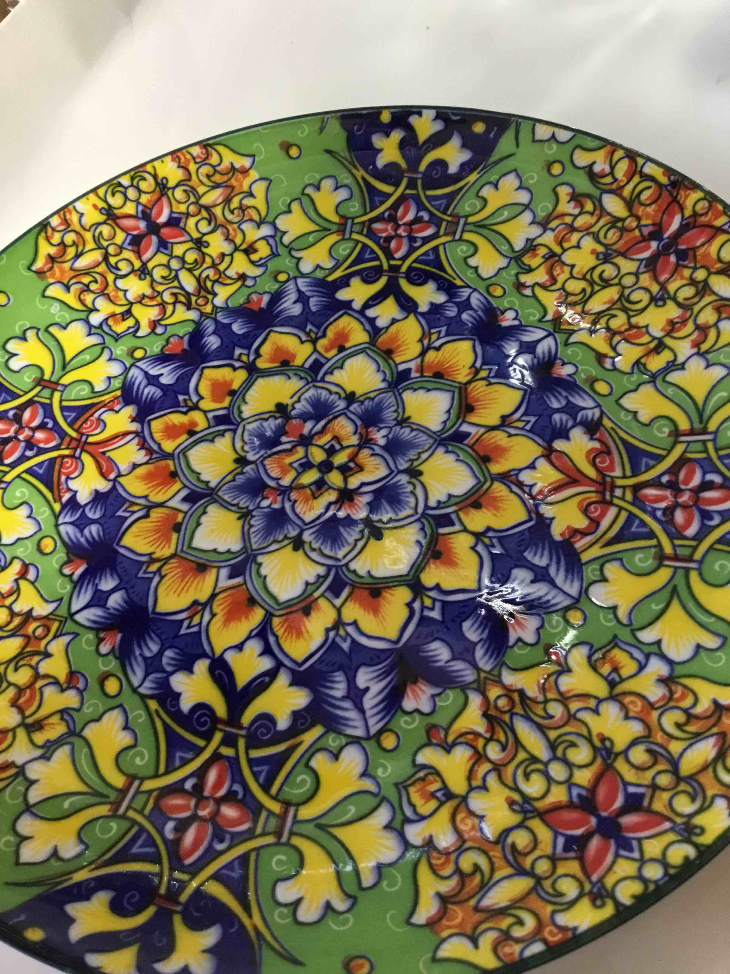 Vancasso Bohemian style 10 inch plate