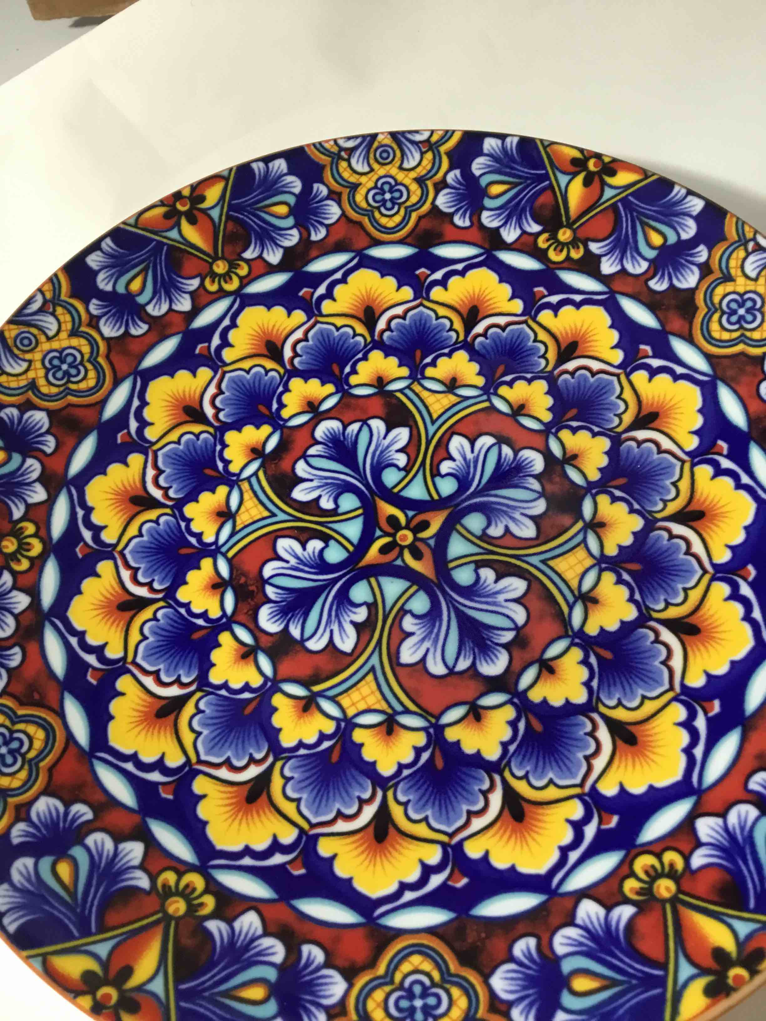 Vancasso Bohemian style 8 1/2 inch plate