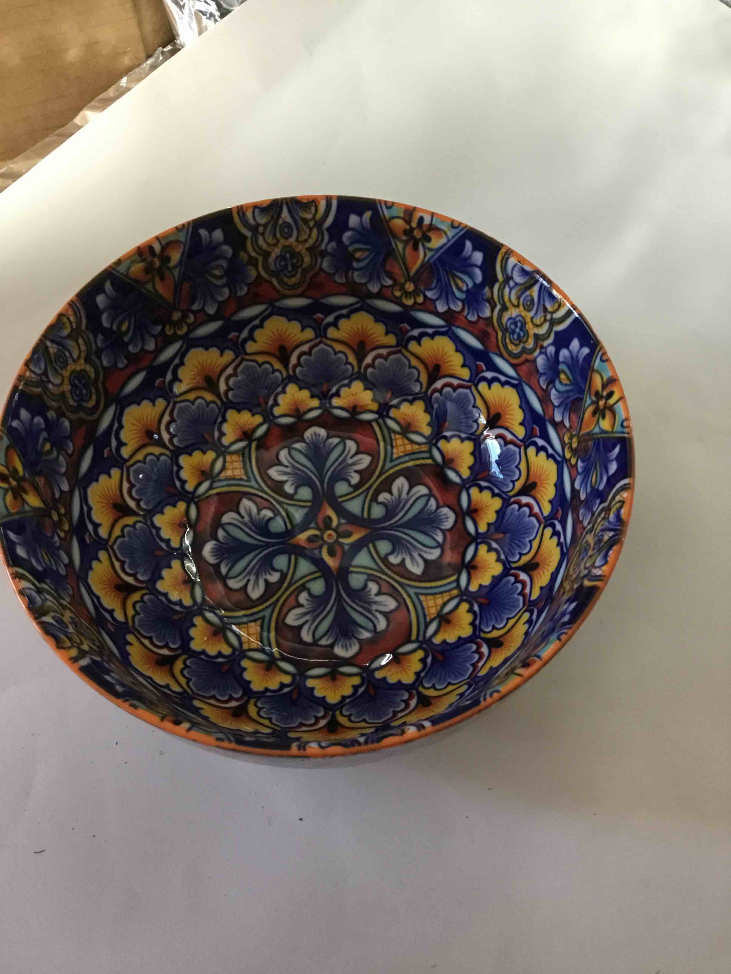 Vancasso Bohemian style 6 inch wide bowl