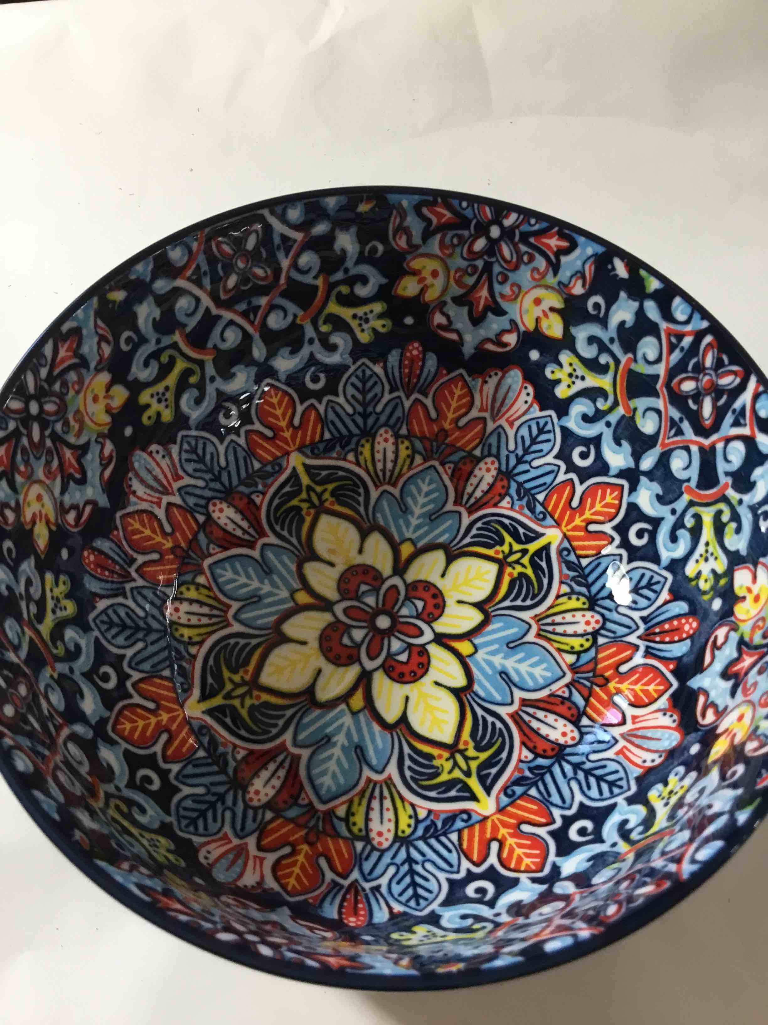 Vancasso Bohemian style 6 inch wide bowl