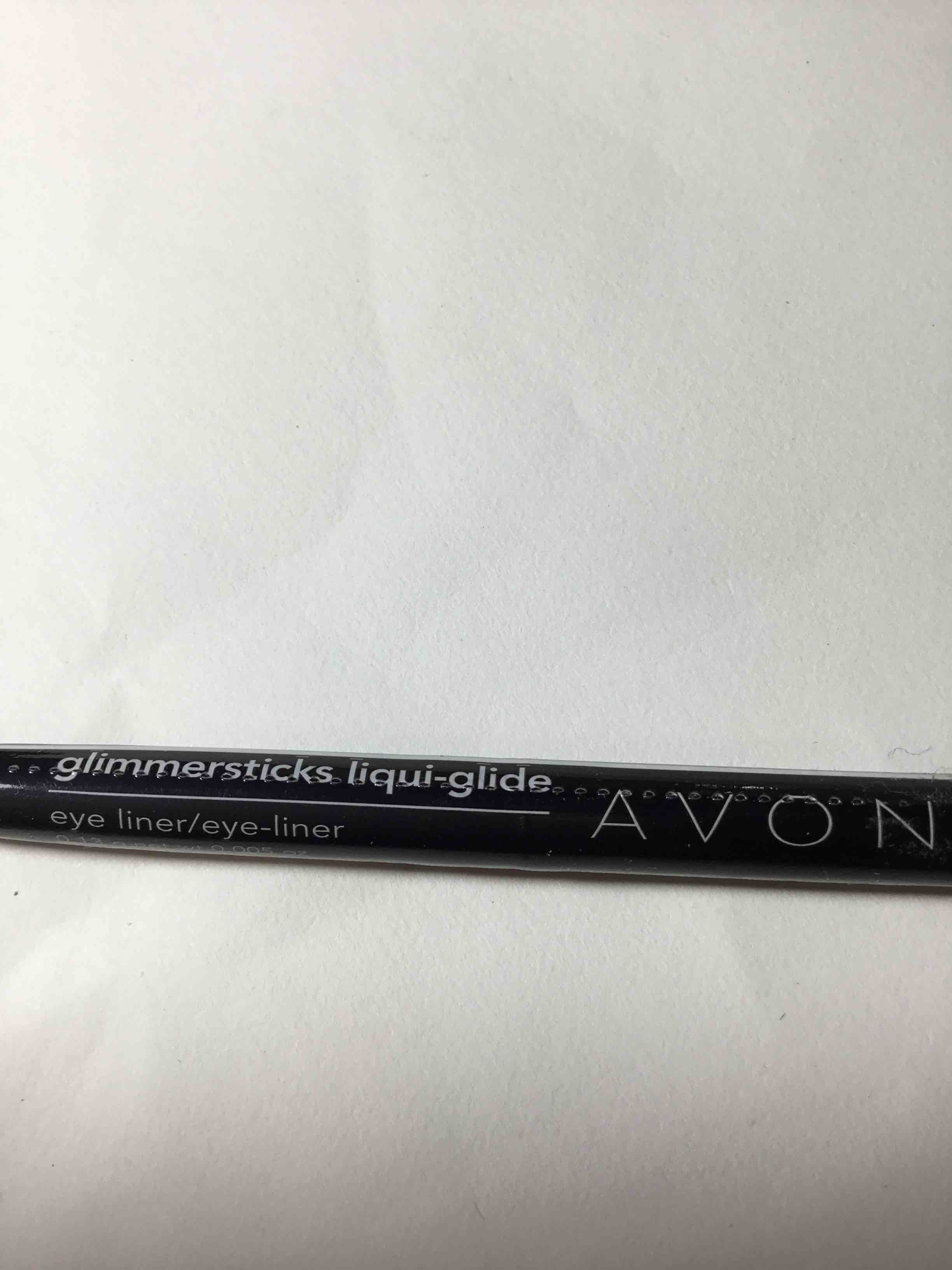 Avon Glimmersticks Liqui-glide Eyeliner Black .13g .005z & Sealed
