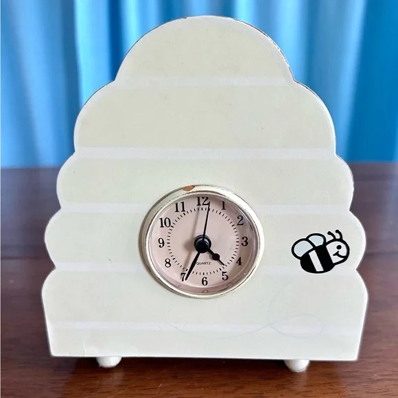 Wendy Bellissimo Honey Beehive Table Clock